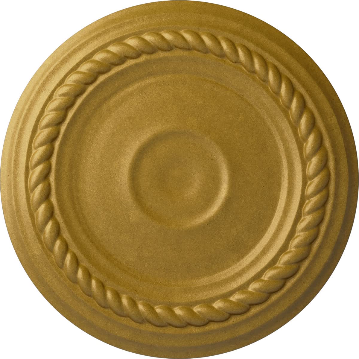 Ekena Millwork CM07ALPGS 7-7/8 x 3/4 Small Alexandria Ceiling Medallion, Pharaohs Gold