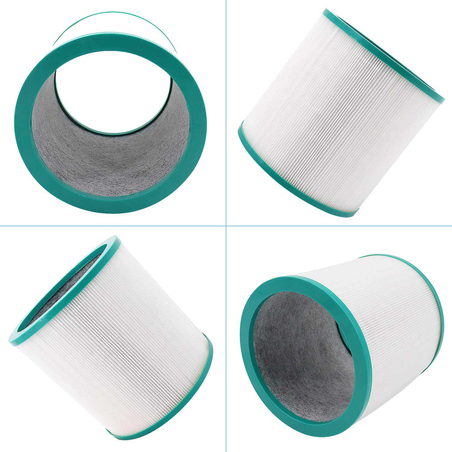 Laukowind Replacement Tp02 Air Purifier Filters Compatible With All Dyson Pure Cool Link Models Tp01, Tp02, Tp03, Bp01, Am11 Tow