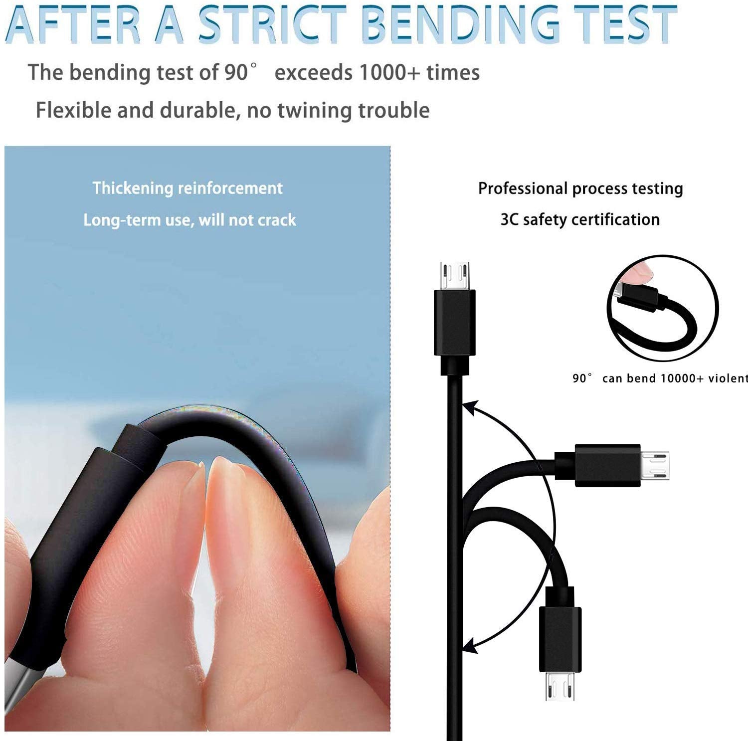 Micro Usb Charging Cable Cord Wall Charger Compatible For Beats By Dr Dre Studio Solo Powerbeats 3 2 1 Wireless Headphone, Sony Srs Xb41 Xb12 Xb20 Xb21 Xb22 Xb31 Xb32 Xb01 Xb10, Srs X3 X2 Speaker 5Ft