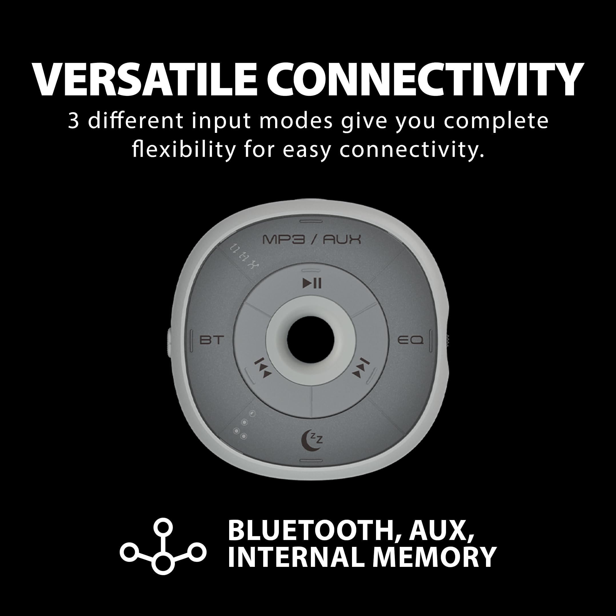 Avantree Slumber   Silent Bluetooth Pillow Sleep Headphones For Sleeping With Built In White Noise, Micro Sd Card, Aux Input, Re