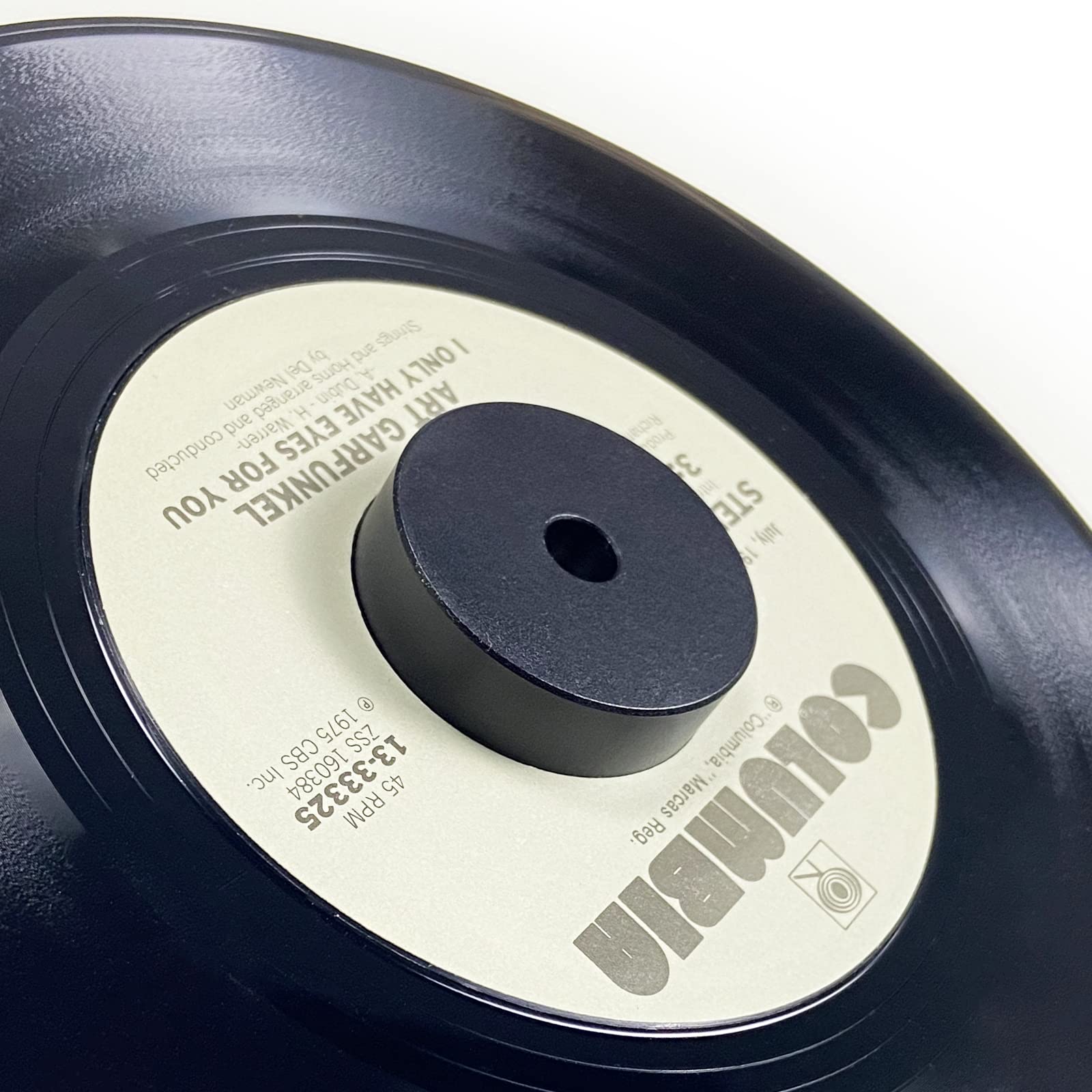 Sdroceryam 45 Rpm Adapter, 7 Inch Vinyl Record Solid Aluminum Dome 45 Adapter For Vinyl Record Players And Technics Turntables (