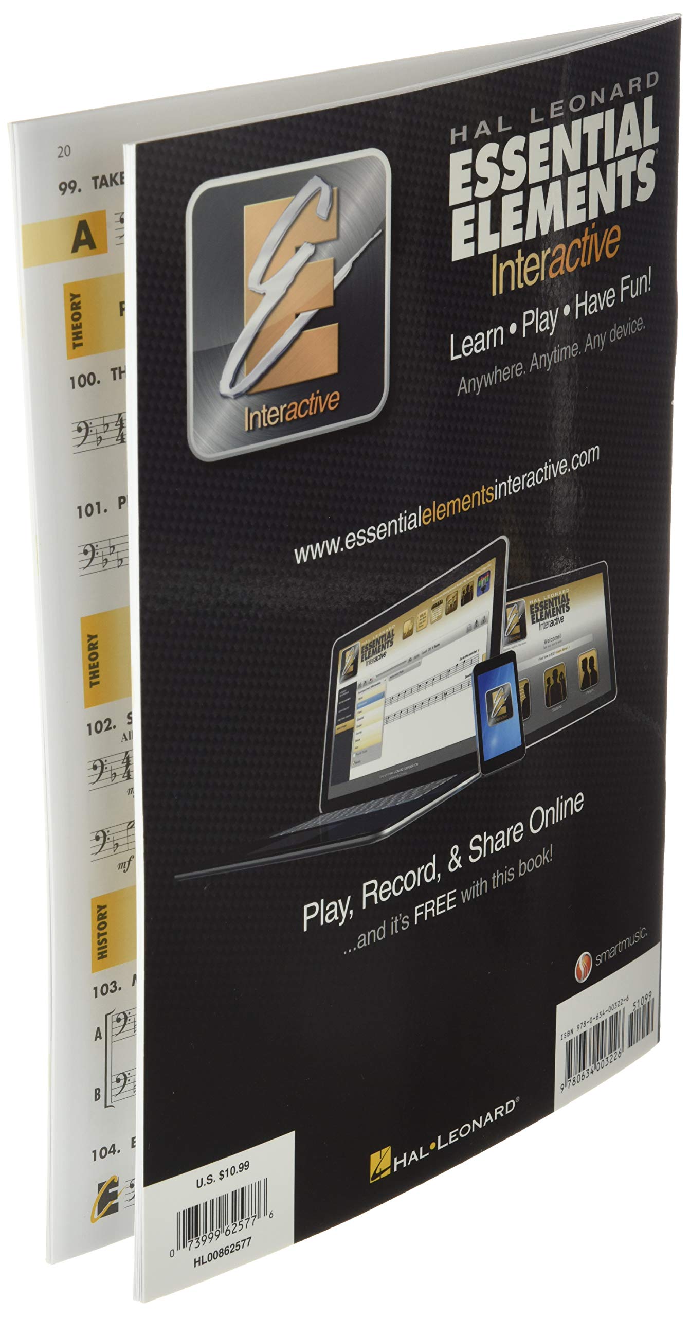 Essential Elements For Band   Trombone Book 1 With Eei (Book/Online Audio)