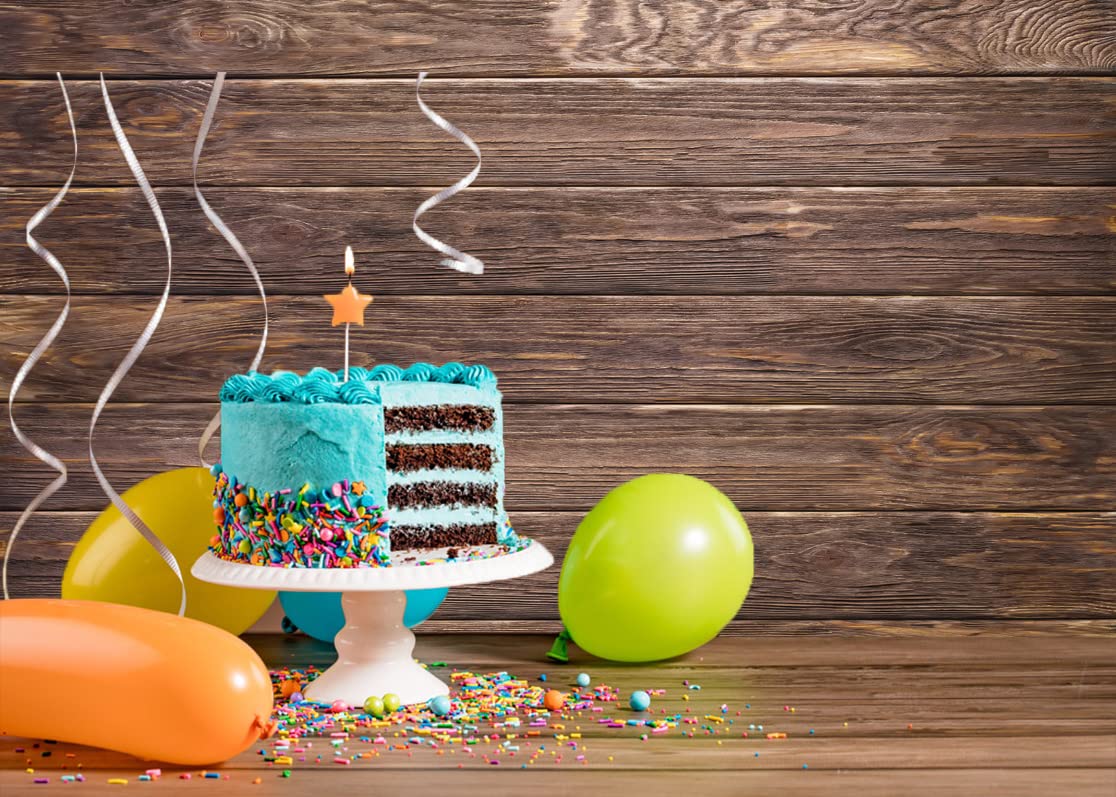 Lywygg 8X6Ft Thin Vinyl Brown Wood Backdrop Photographers Retro Wood Wall Background Cloth Seamless Cp 19 0806