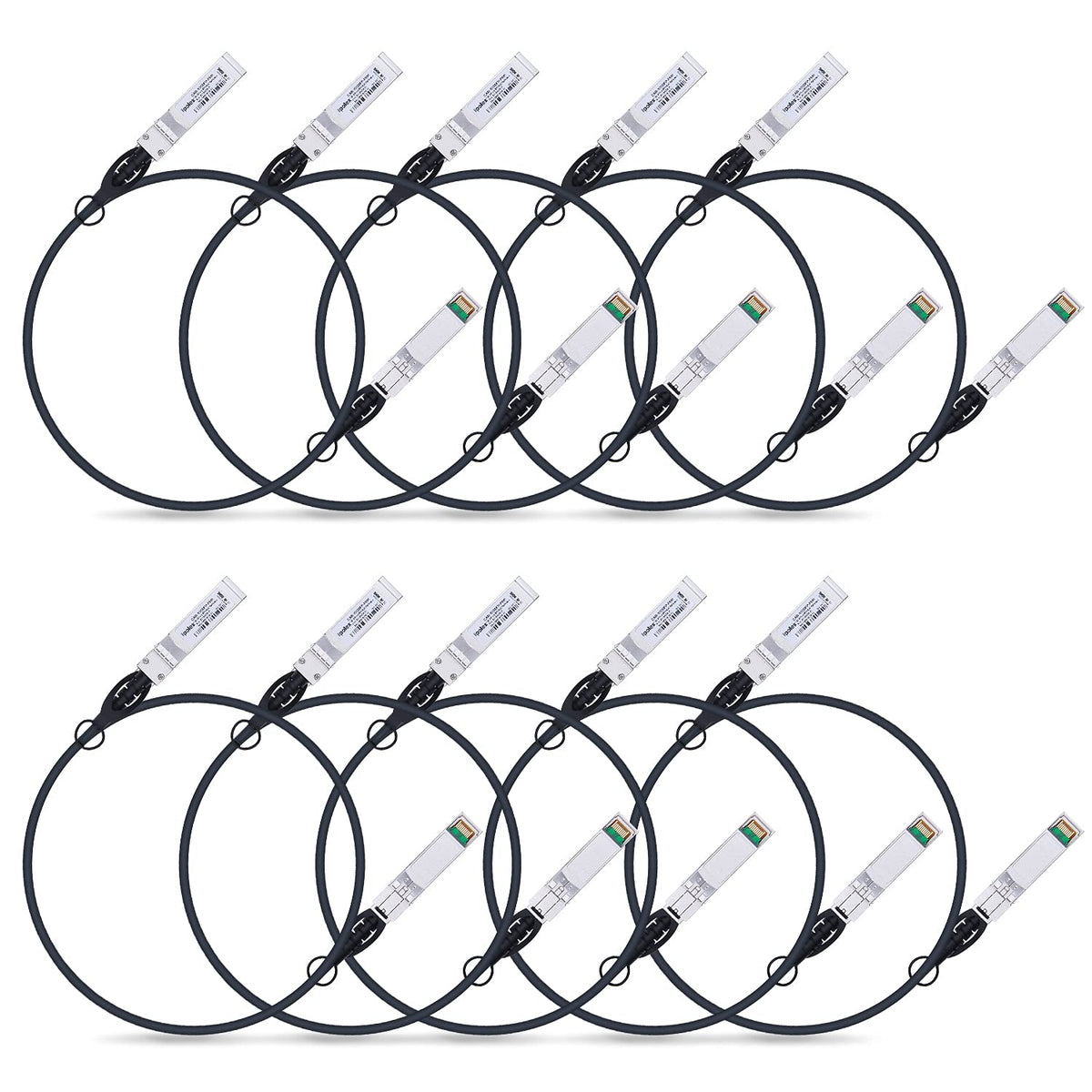 10G Sfp+ Twinax Cable, Direct Attach Copper(Dac) Passive Cable, 1.5M (4.92Ft), For Cisco Sfp H10Gb Cu1.5M, Meraki, Ubiquiti, Mik