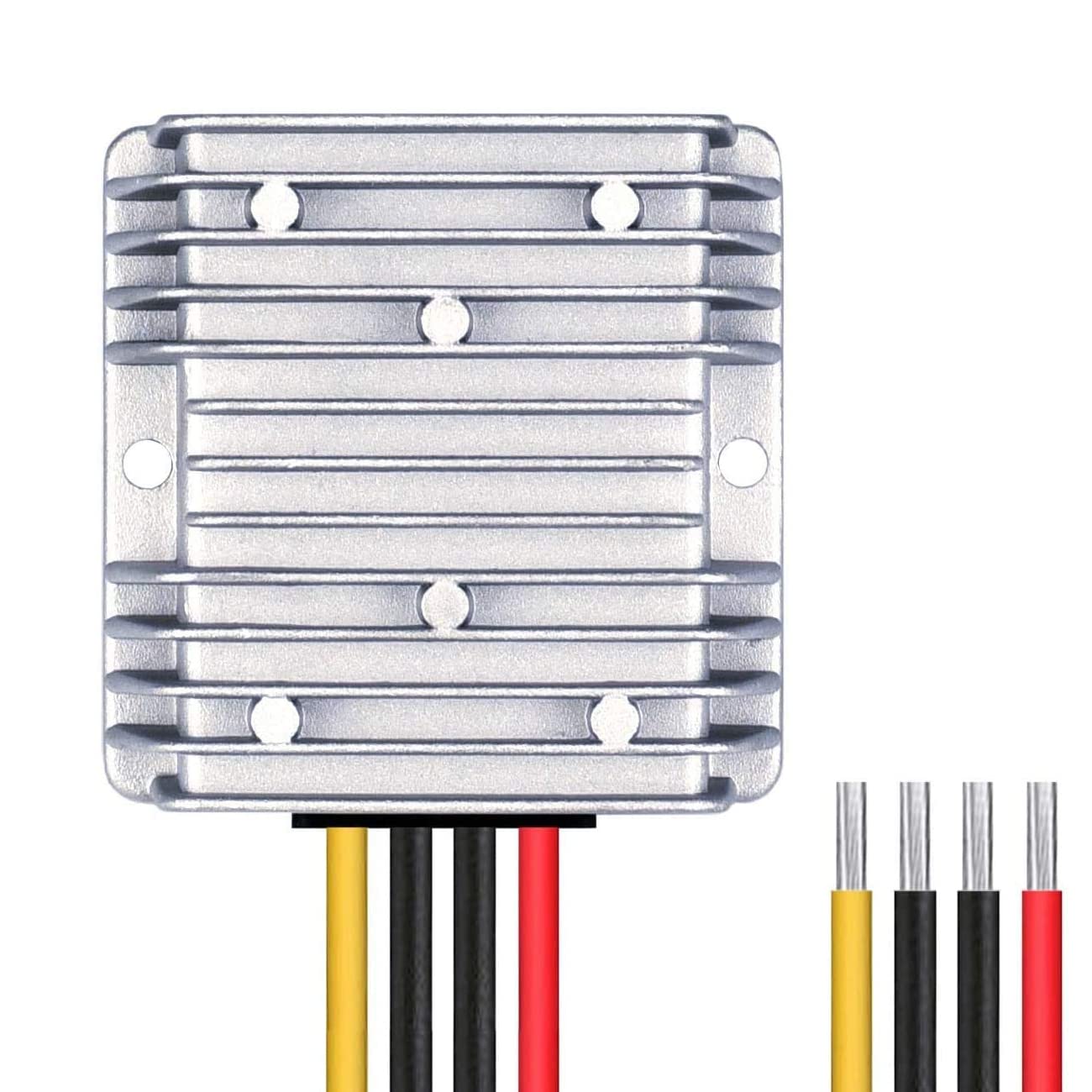 Protooma Dc Voltage Converter   Regulator Boost Buck Converter Reducer 8V 40V Step Up Down To 13.8V 10A 138W For Golf Cart Club