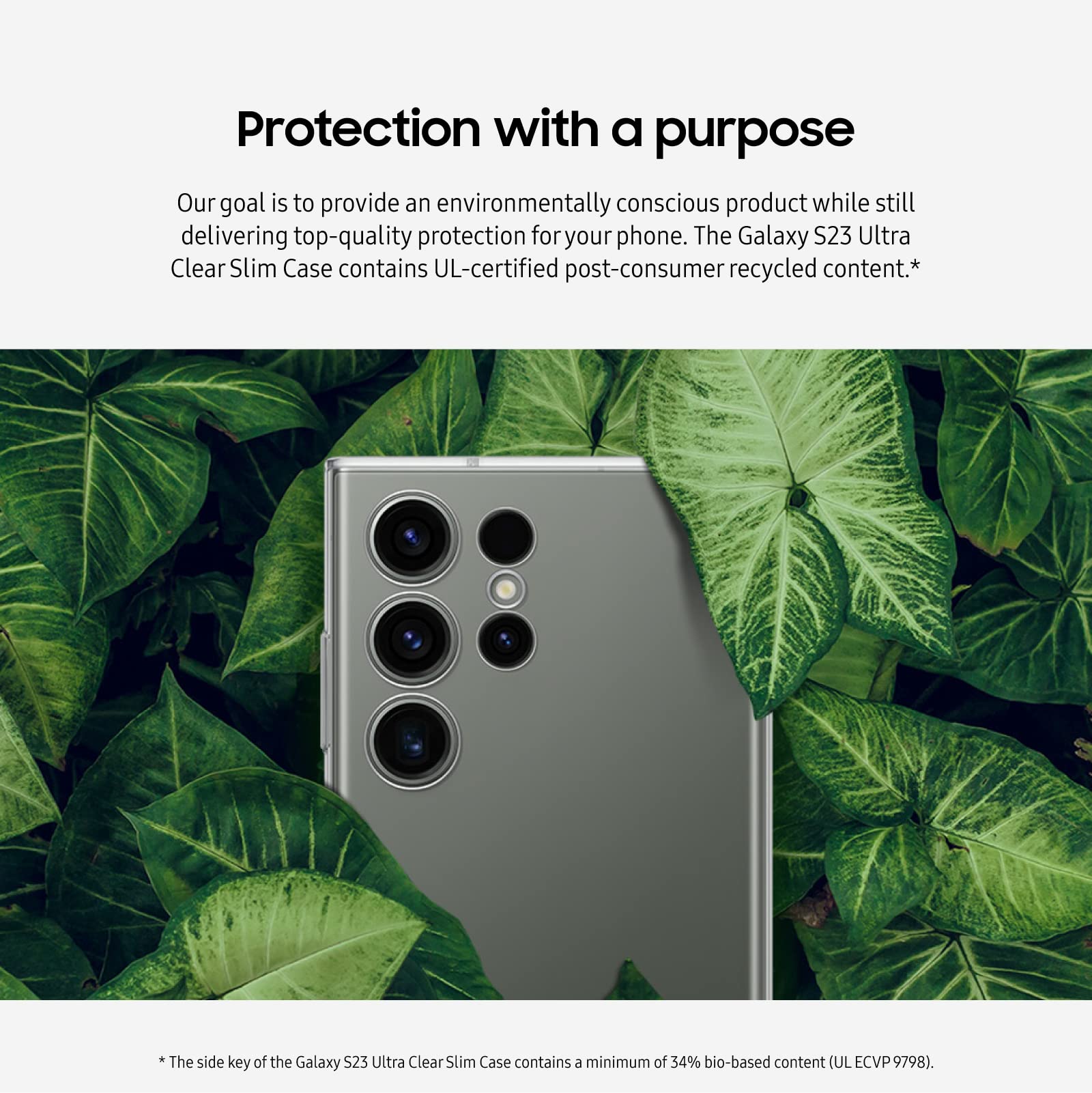 Samsung Galaxy S23 Ultra Clear Slim Phone Case, Protective Cover W/Glossy, Thin Design, Protects From Drops And Scratches, Premi