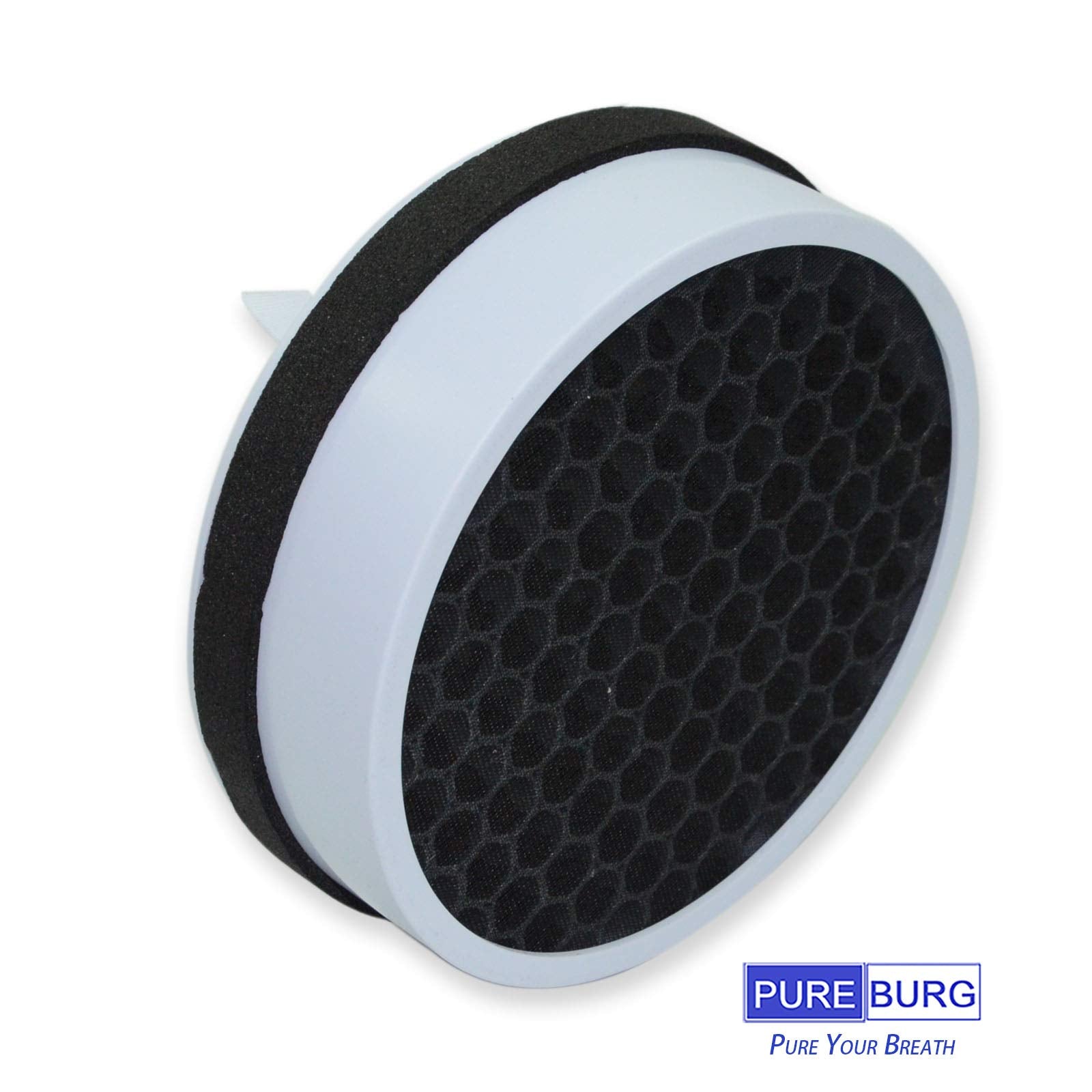 Pureburg Hp125 Replacement True Hepa Filter Set Compatible With Hunter Hp125 Airx Hepa Digital Air Purifier H Hf125 Vp H Hf125,