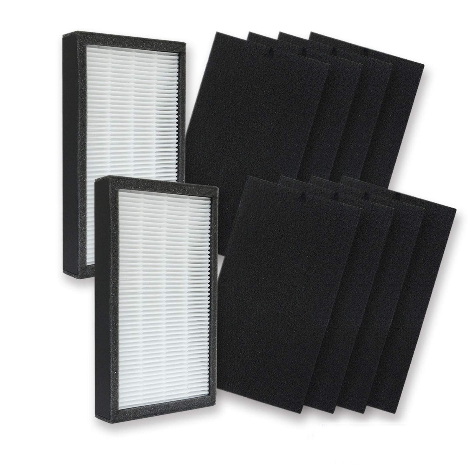 Pureburg Flt4100 Replacement Filter Set Compatible With Germguardian Ac4100 Ac4100Ca Ac4150Bl Ac4150Pca Ac4150Pc Ac4175W Air Pur
