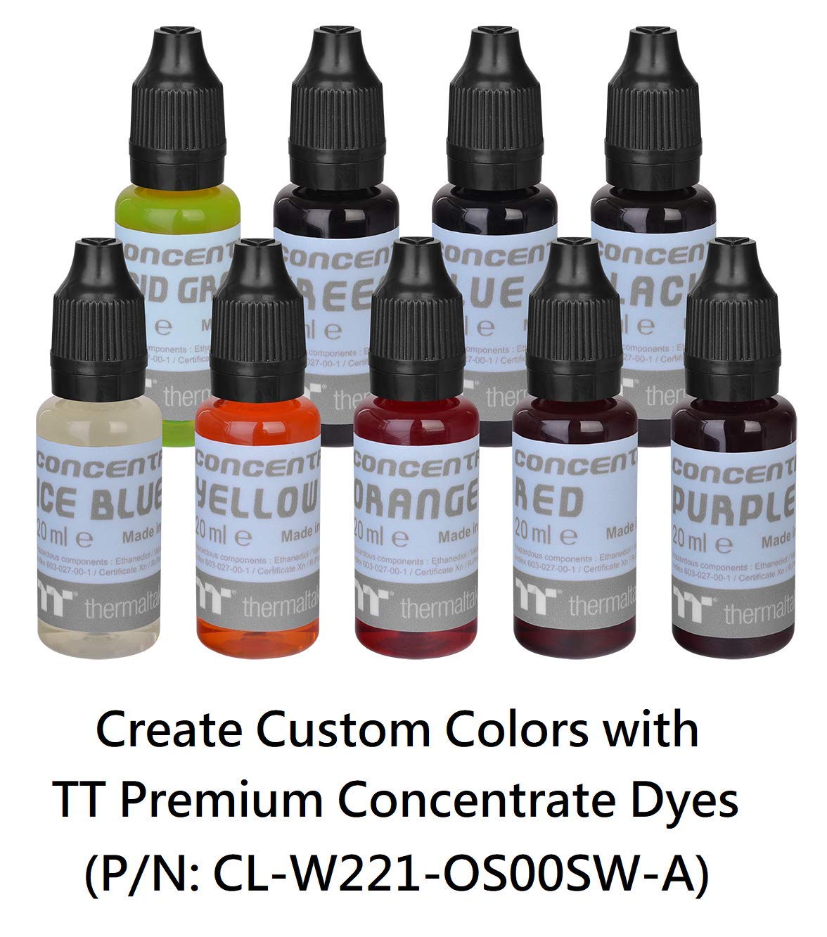 Thermaltake T1000 1000Ml New Formula Green Transparent Water Cooling Solution Anti Corrosion Anti Freeze Minimize Precipitation