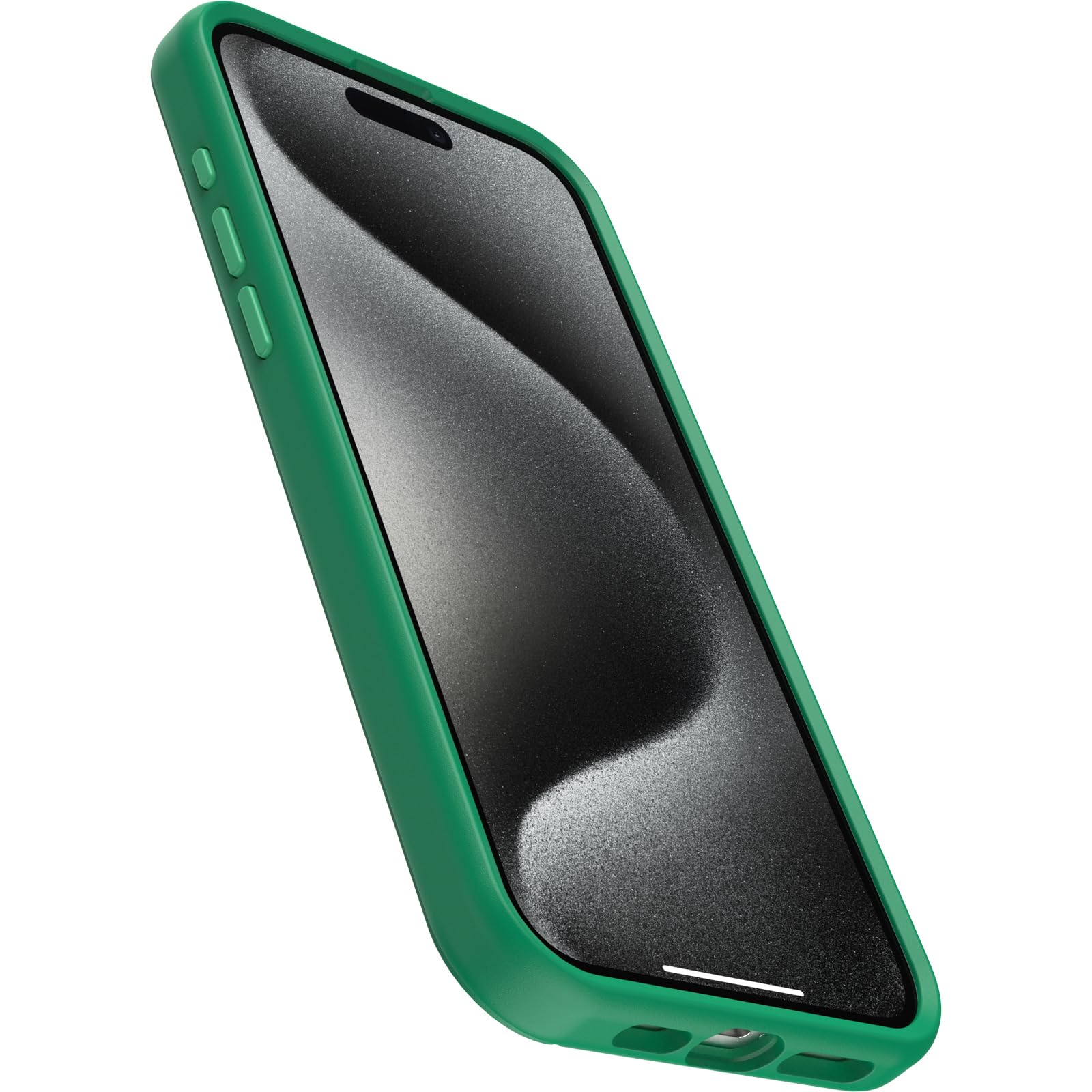 Otterbox Iphone 15 Pro Max (Only) Symmetry Series Case   Green Juice (Green), Snaps To Magsafe, Ultra Sleek, Raised Edges Protec
