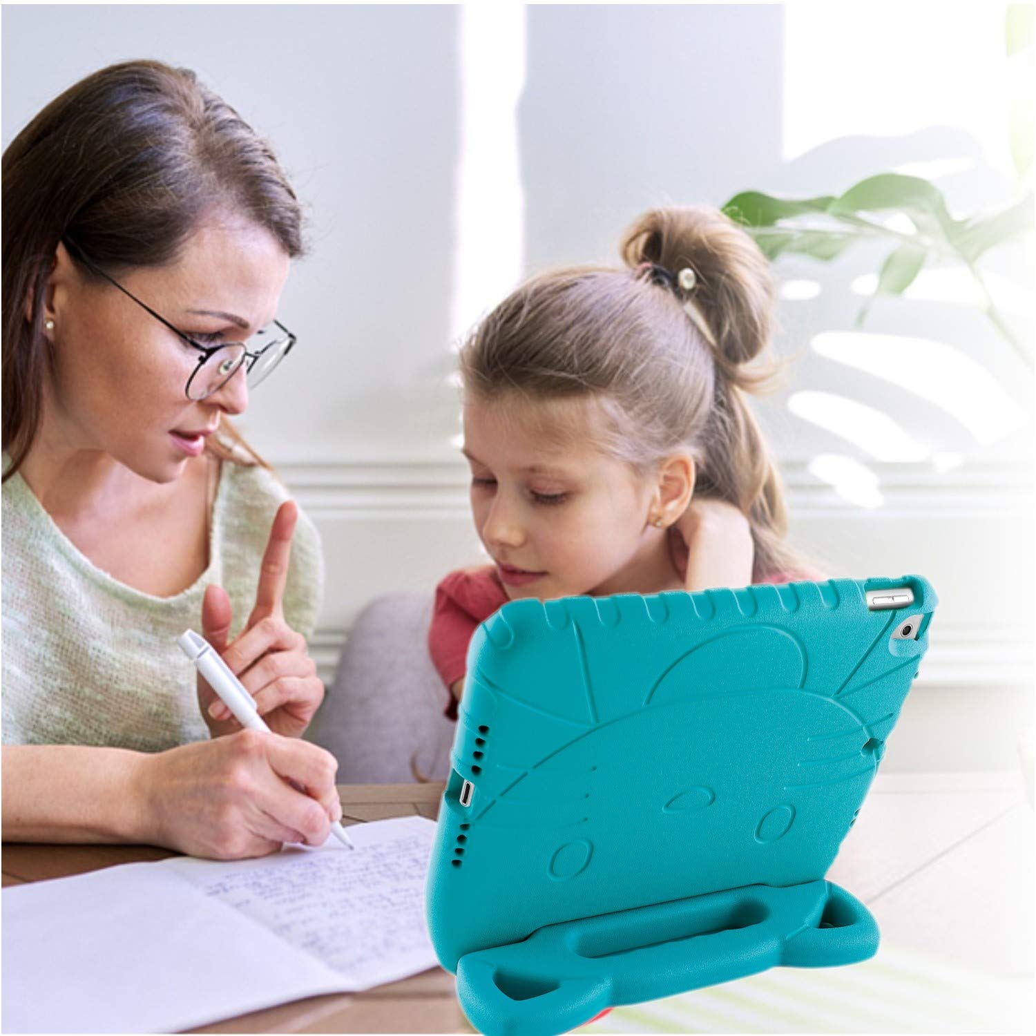 Case For Ipad Air 5Th / 4Th Generation 10.9'' 2022 2202 Kids Case Pro 11 Inch 2022/2021/2020/2018 Shockproof Light Weight Handle