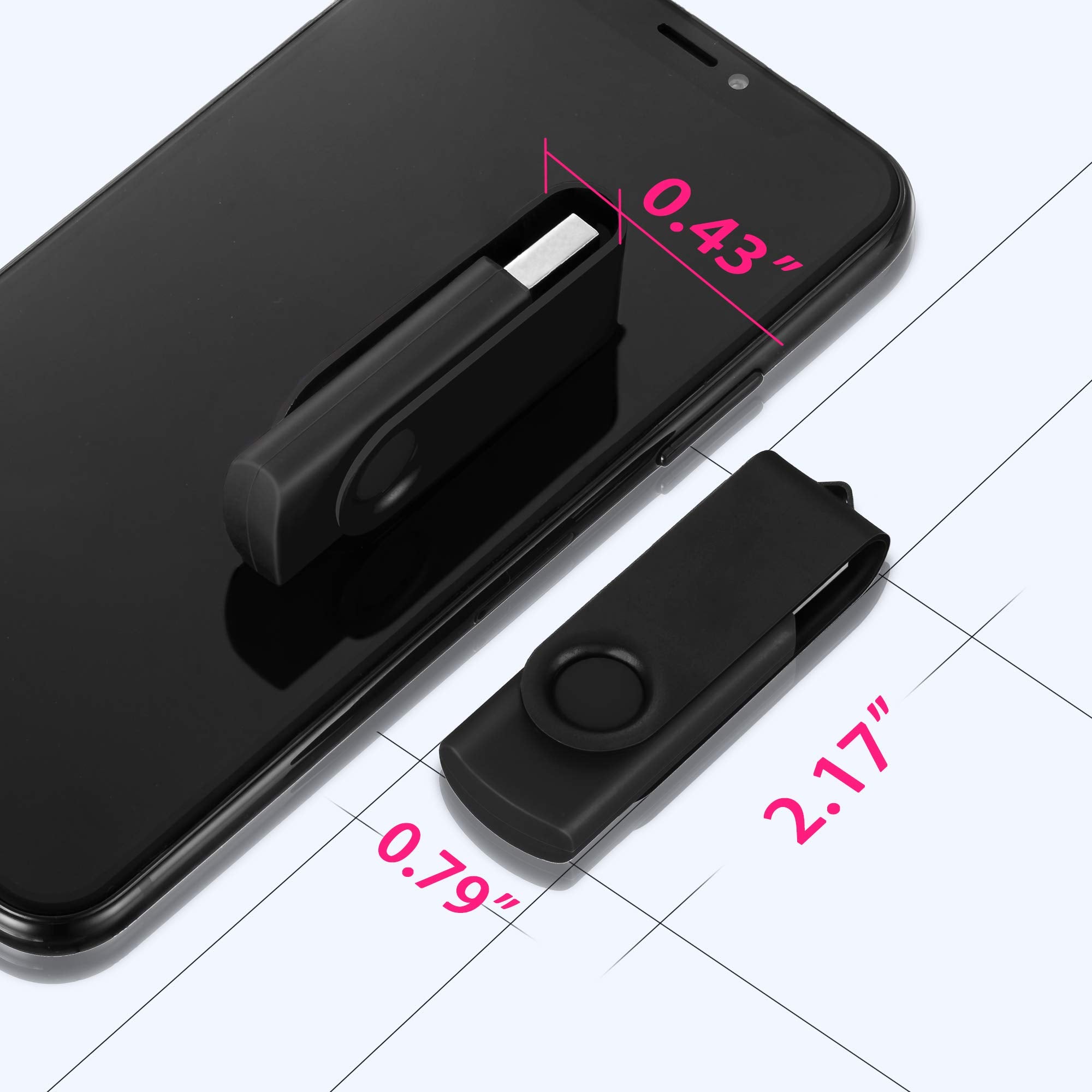 10 Pack Dataocean 4Gb Usb 2.0 Flash Drive Memory Stick Thumb Drives (4Gb X 10 Mixed Colors)