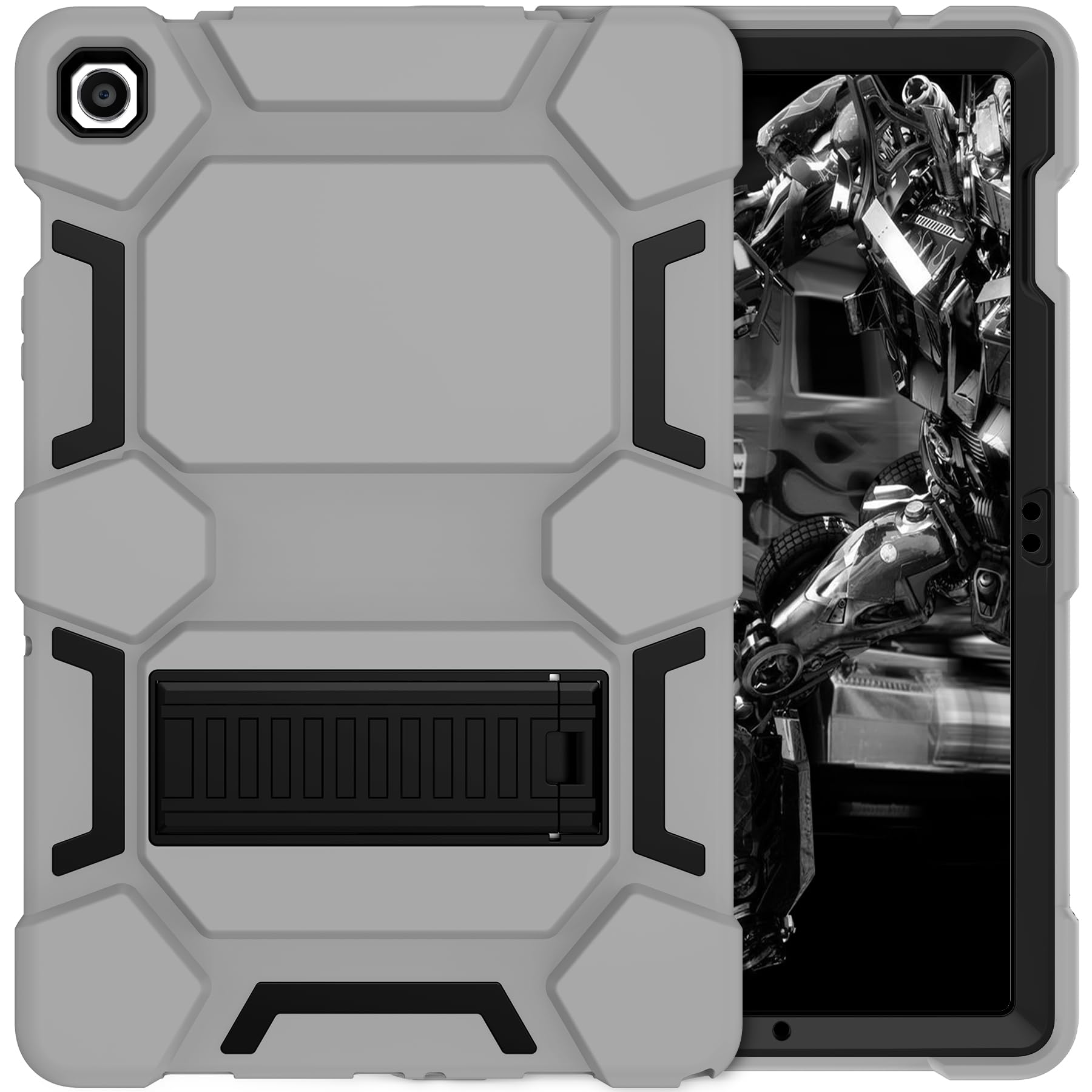 Ccmao Case For Samsung Galaxy Tab A9+ 11   (Sm X210/X216/X218), Heavy Duty Shockproof Hard Hybrid Three Layer Protective Cover W