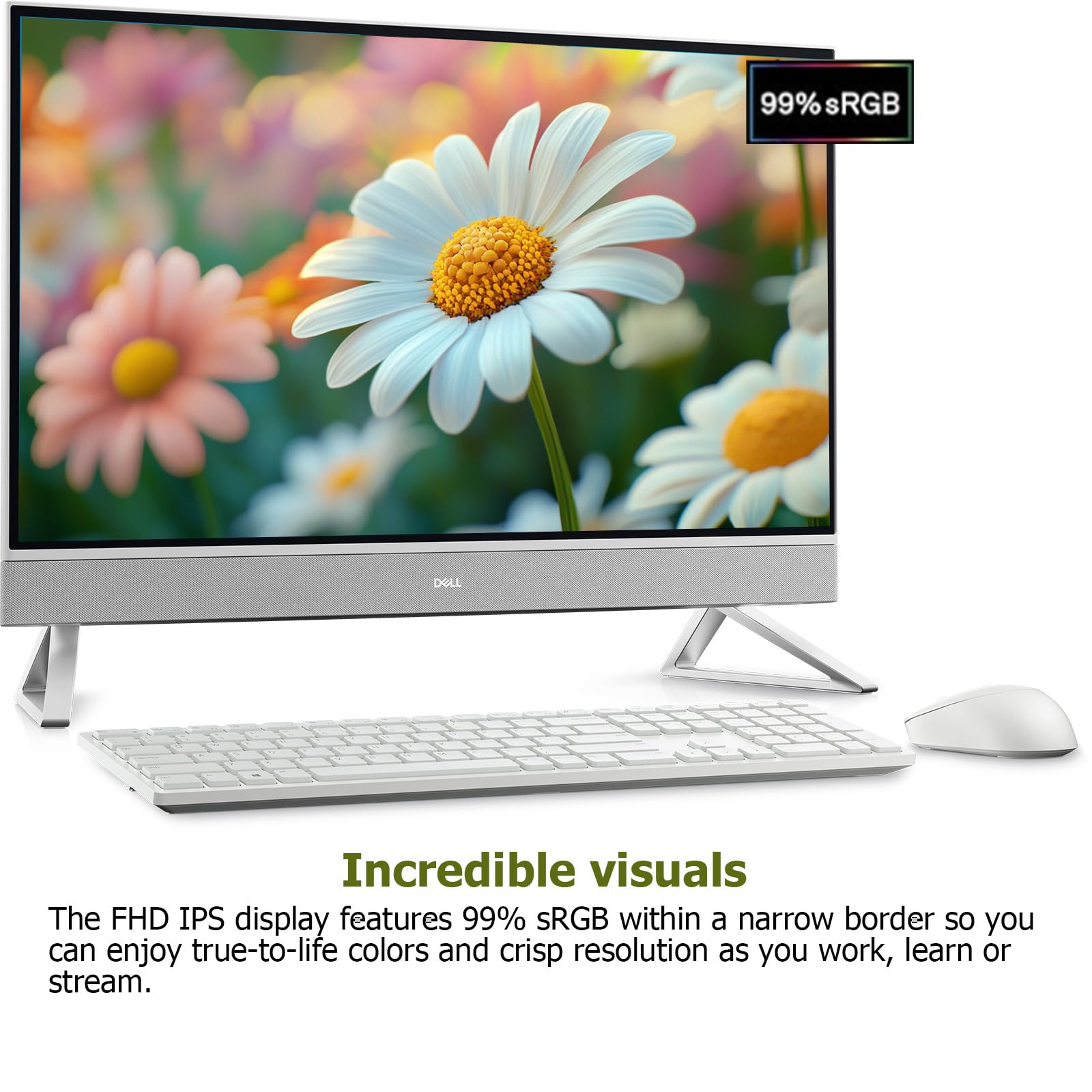 Dell Inspiron 7730 27 All In One Desktop, Intel Core 7-150U(Beats I7-1260P), 27 Inch Fhd Touchscreen, 32Gb Ddr4 Ram, 1Tb Ssd,