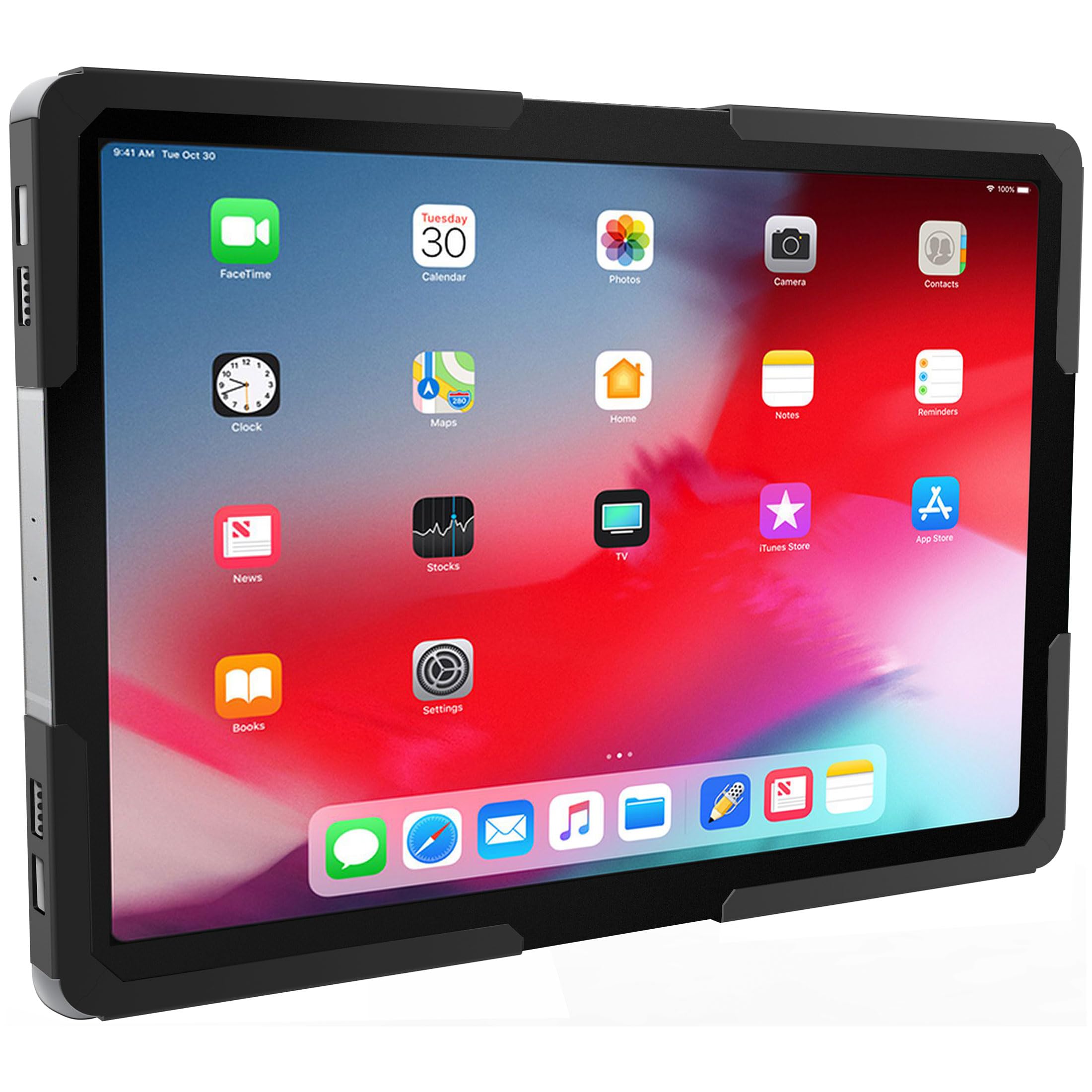 Mount It! Universal Tablet Wall Mount, Anti Theft Ipad Mount, Enclosure Fits Tablets From 9.7'' To 13'' Screen Size, Flush Wall