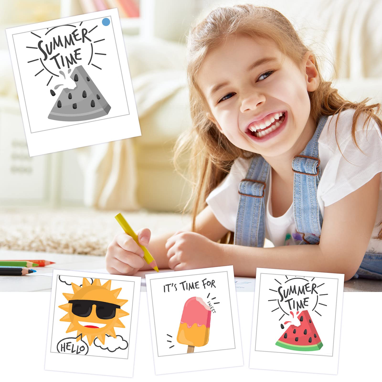 20 Rolls Instant Camera Print Paper Refill Camera Thermal Printer Photo Paper Roll Instant Print Thermal Paper Fit For Kids Inst