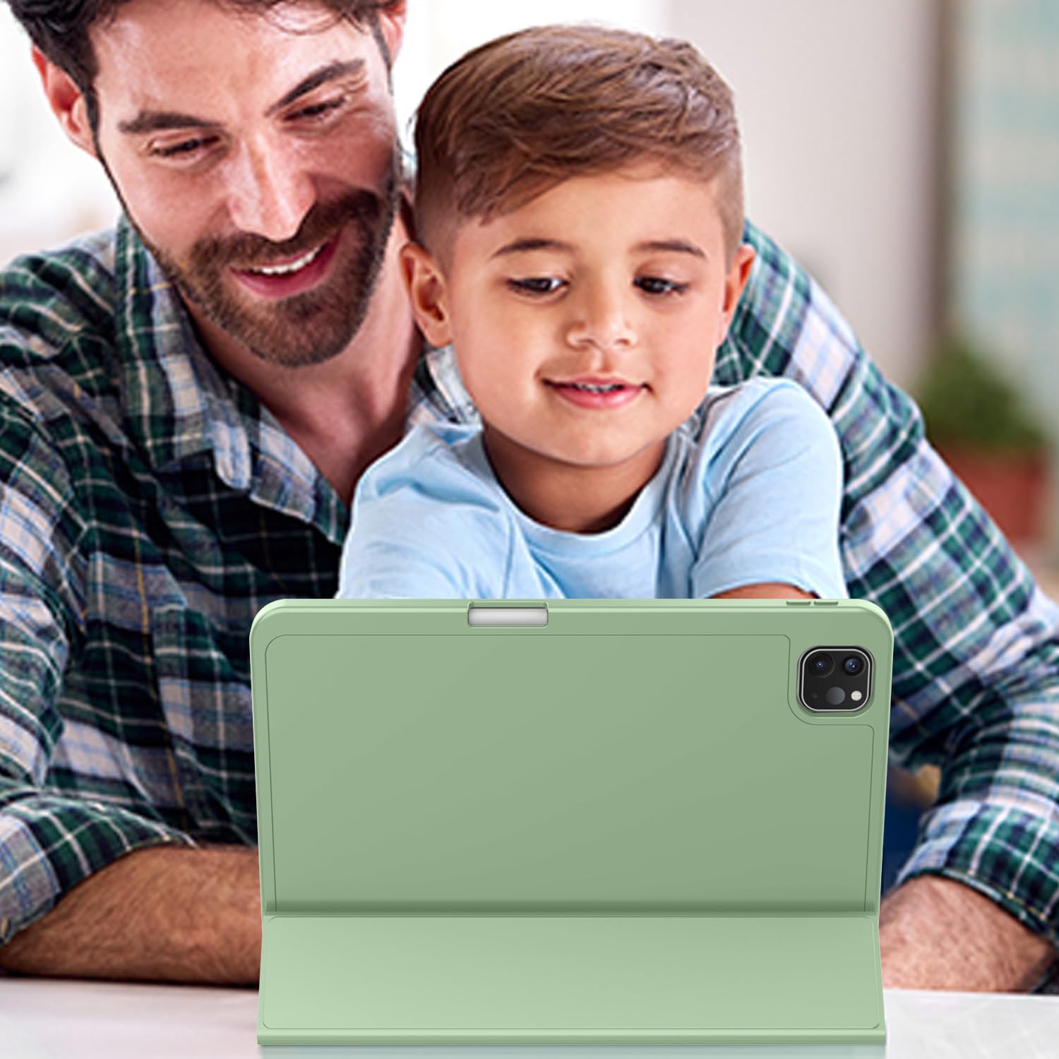 Zryxal 2024 Ipad Pro 11 Inch Case M4 (5Th Generation) With Pencil Holder, Smart Ipad Case [Support Pencil Pro And Pencil (Usb-C)