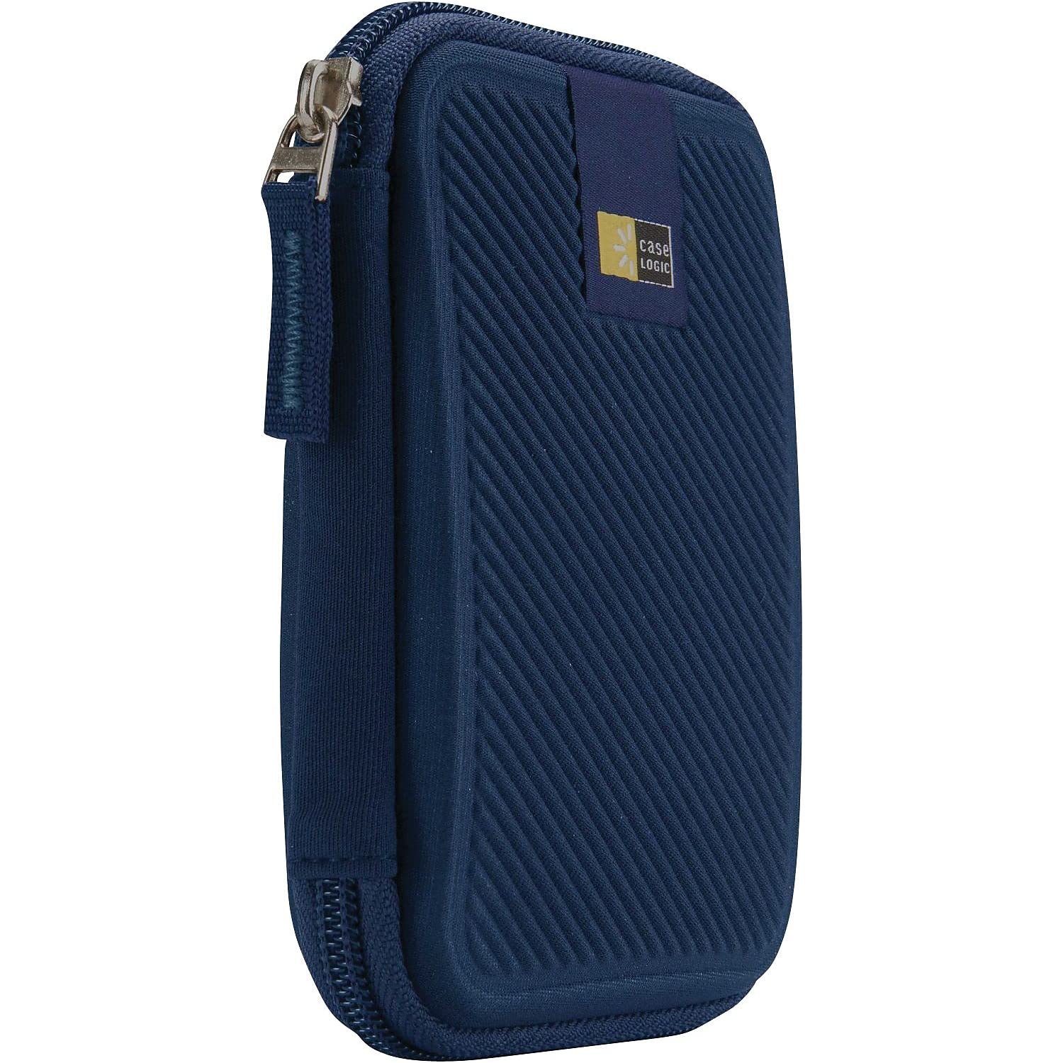 Case Logic Ehdc 101Blue Hard Shell Case For 2.5 Inch Portable Hard Drive Dark Blue