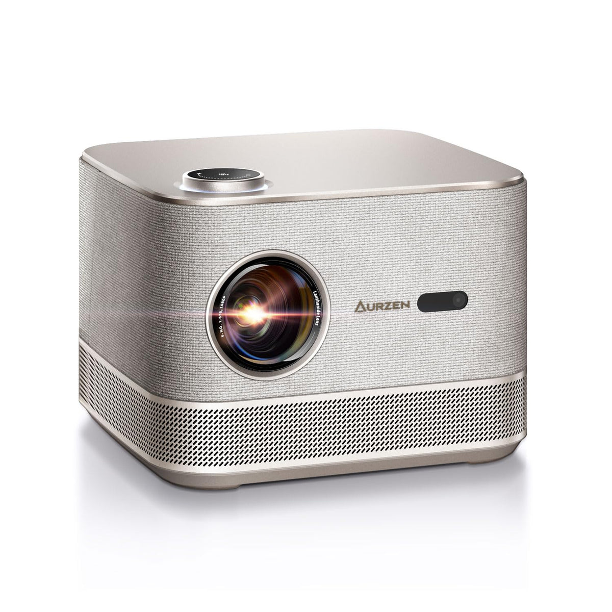 Aurzen Boom 3 3 In 1 Smart 4K Projector With Wifi And Bluetooth, 3D Doiby Audio & 36W Speakers, Auto Focus & Keystone, Netflix O