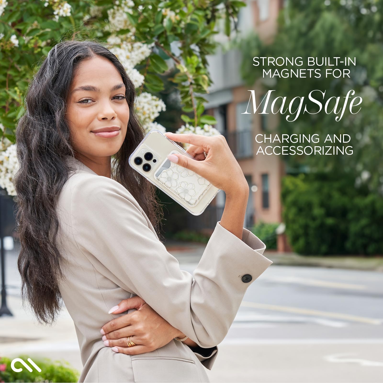 Case Mate Tough Iphone 15 Pro Max Case   Clear [12Ft Drop Protection] [Compatible With Magsafe] Magnetic Phone Case For Iphone 1