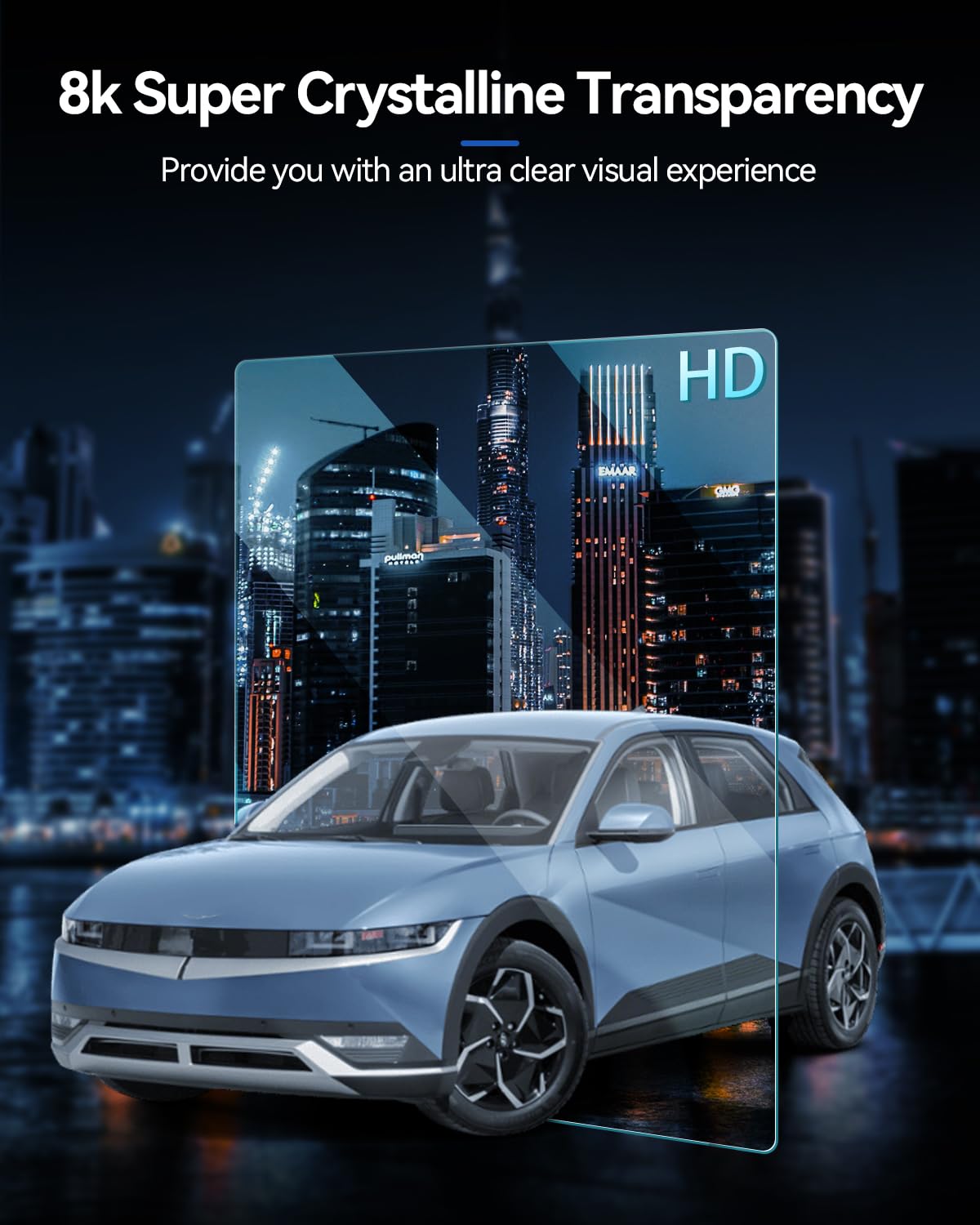 Lantu Car Screen Protector For 2022 2023 2024 Hyundai Ioniq 5 (Se/Sel/Limited/Se Standard Range) Accessories Navigation Screen P