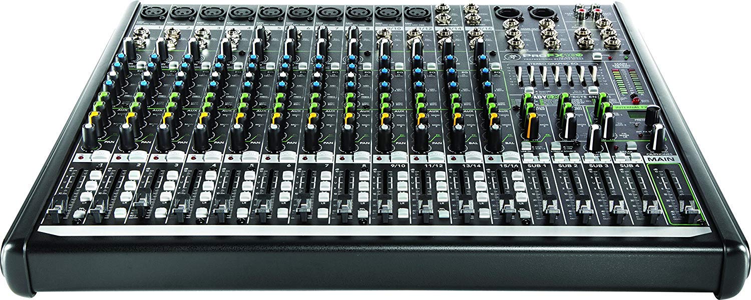 Mackie Mixer Unpowered, 16 Channel (Profx16V2)