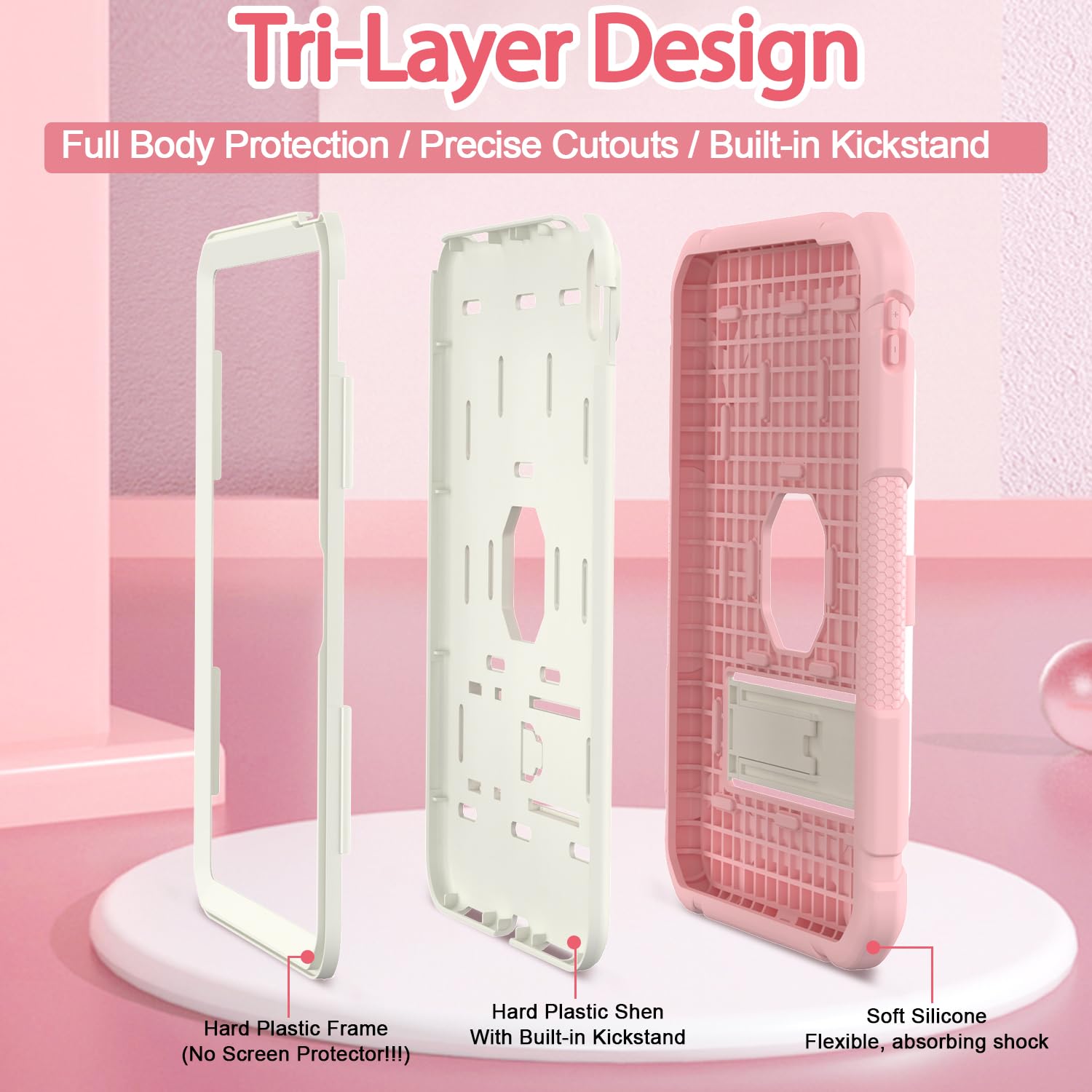 Bmouo Case For Ipad 10Th Generation 10.9 Inch 2022, Ipad 10Th Generation Case With Kickstand & Pencil Holder, Heavy Duty Shockpr