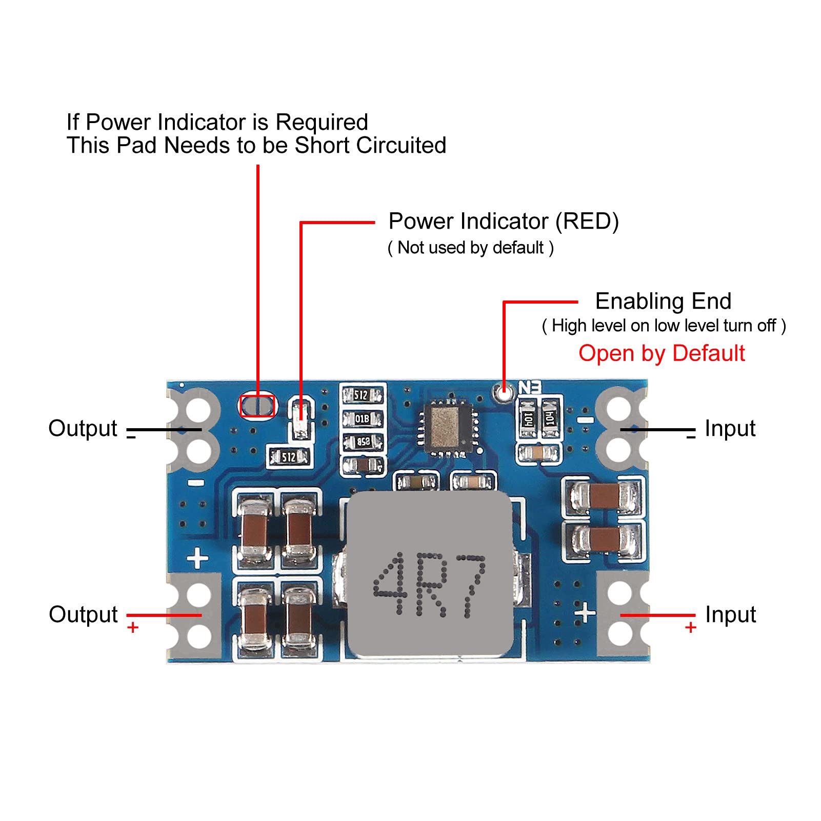 Umlife 10Pcs High Efficiency Output 3.3V 5V 9V 12V 5A Mini560 Step Down Dc Dc Converter Voltage Regulator Buck Stabilized Power