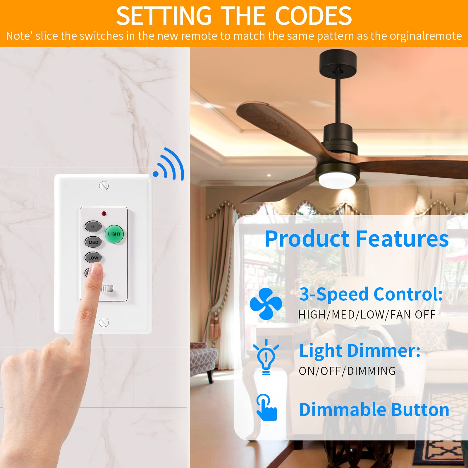Ceiling Fan Remote By06 Remote