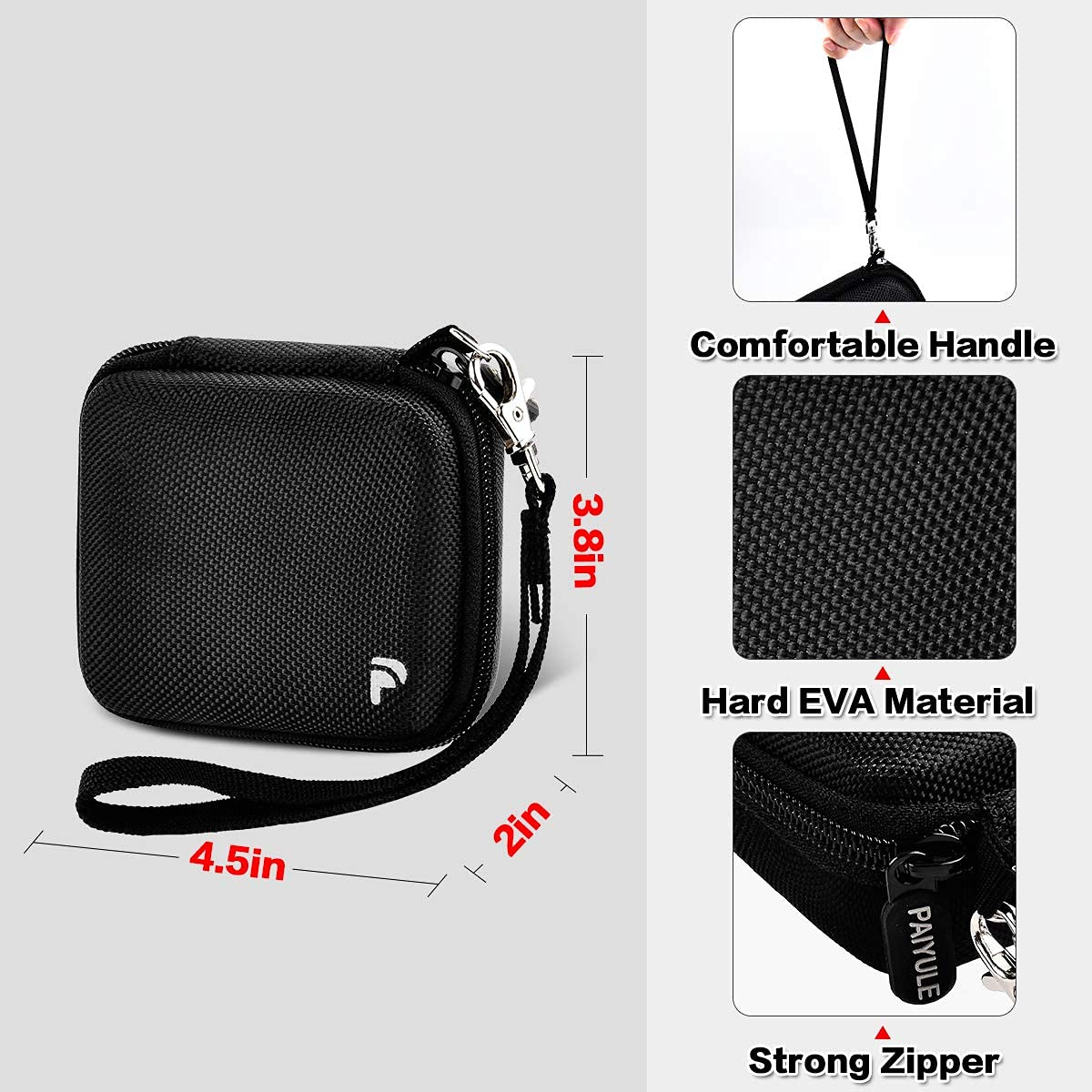 Paiyule Guitar Pick Holder Case For Fender/For Dunlop/For D'Addario/For Jim Dunlop/For Chromacast/For Unlp Musical Instrument Gu
