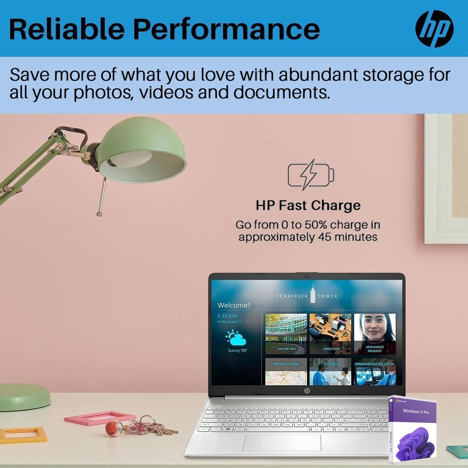 Hp Flagship Laptop For Business And Student - 15.6 Hd Touchscreen, Intel 6-Core I3-1215U Processor, 16Gb Ram, 512Gb Ssd, Windows