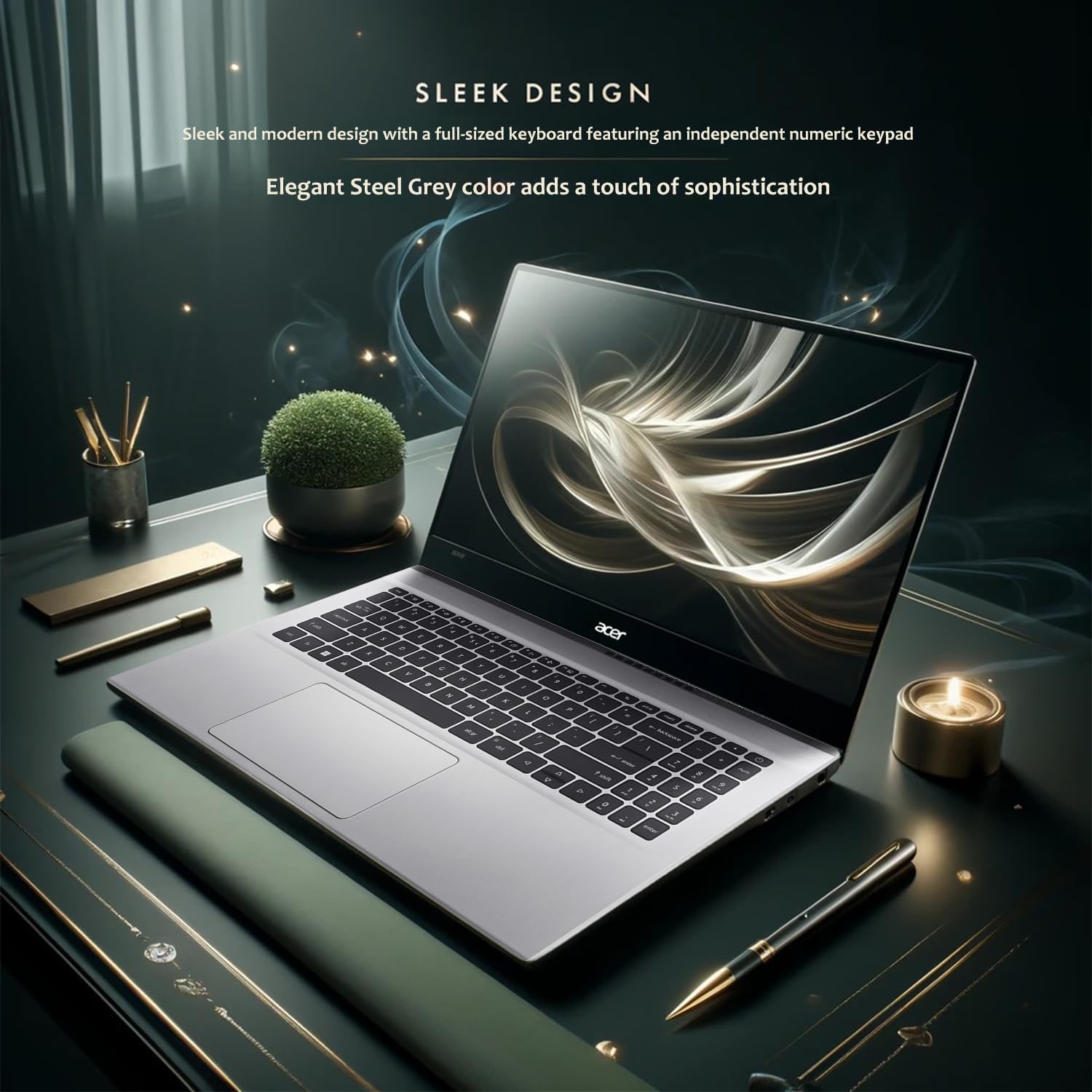 Acer Aspire Premium Laptop | 15.6'' Fhd Display | Amd Ryzen 5 5500U (Beats I7 1250U) | 16Gb Ram | 1Tb Ssd | Long Battery Life |