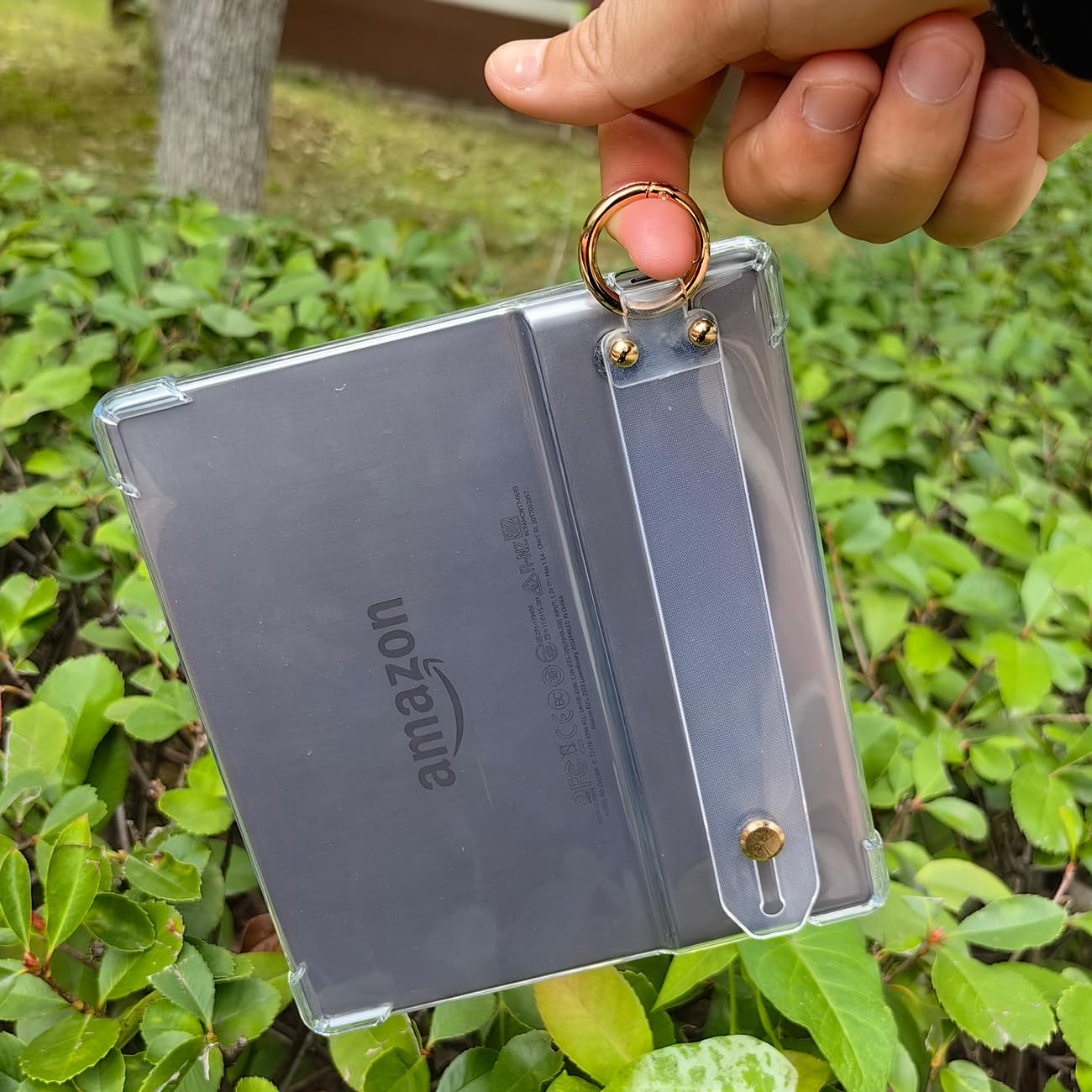 Umubuhoms Hand Held Clear Case For 7 Inch Kindle Oasis (10Th Generation,2019 And 9Th Generation,2017) Lightweight, Scratch Proof