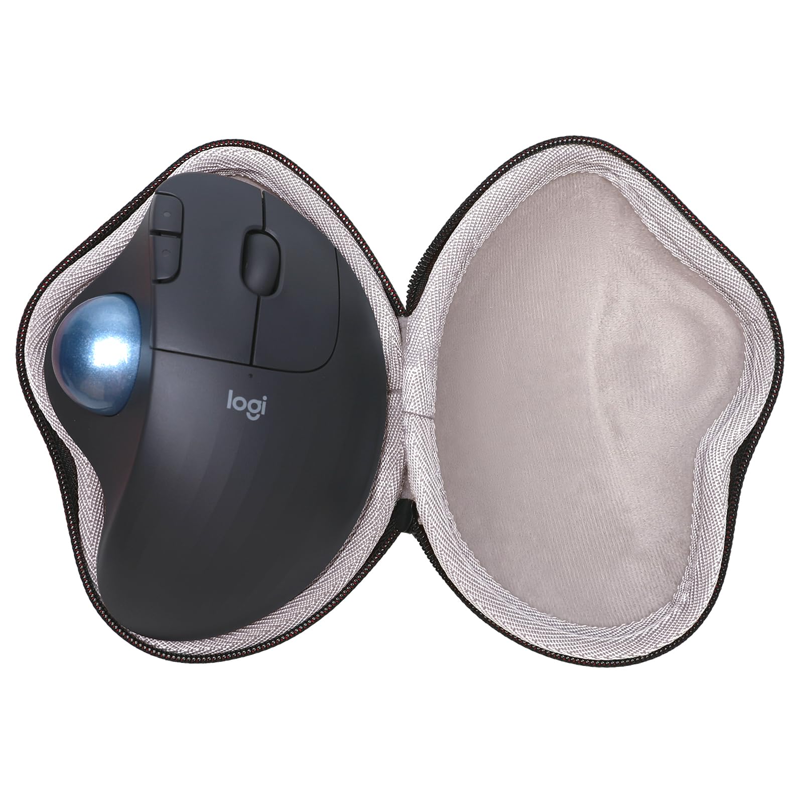 LTGEM Hard Case for Logitech Ergo M575 / M570 Wireless Trackball Mouse - Travel Protective Carrying Storage Bag (Case Only)
