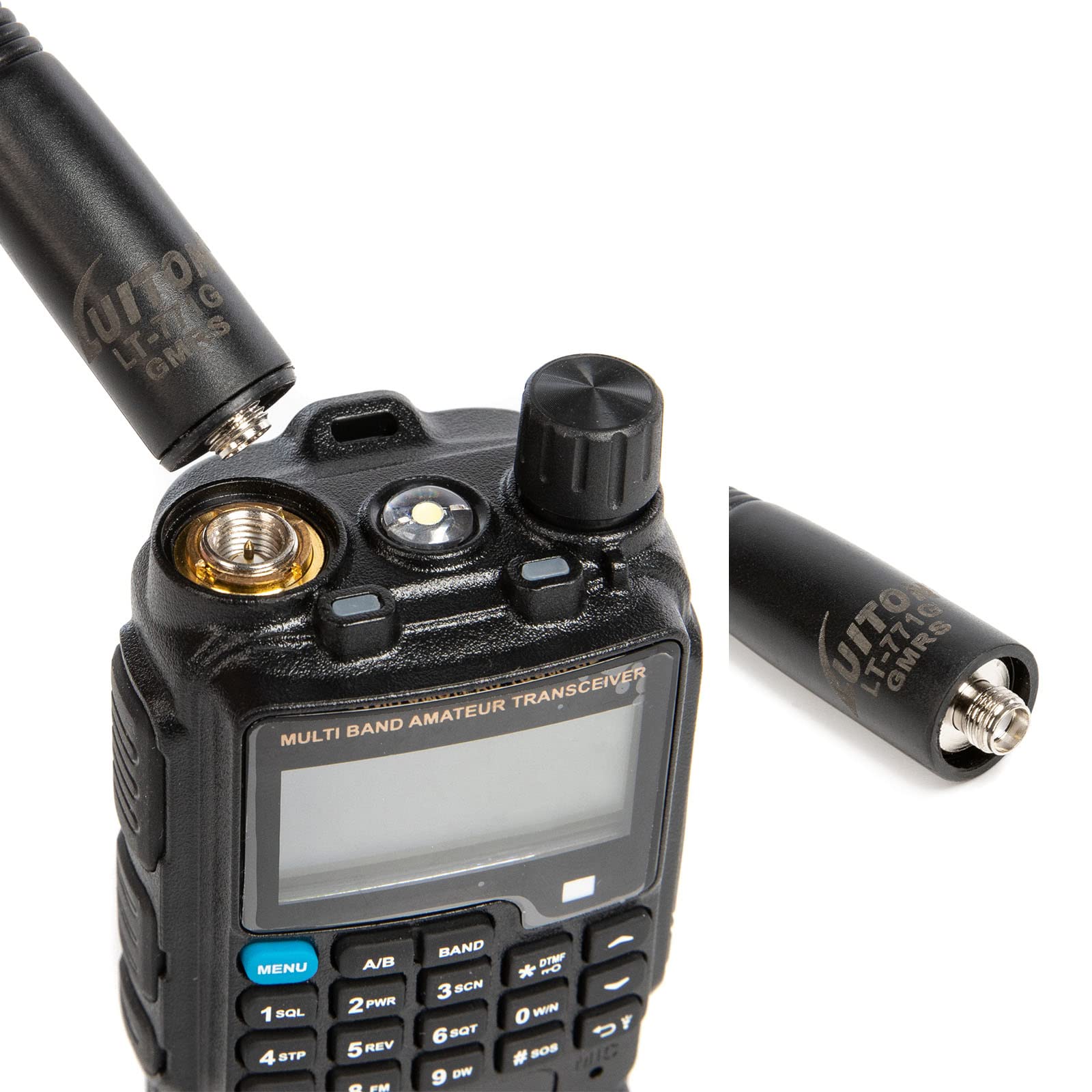 Gmrs Antenna 15.3 Inch Whip Gmrs (462Mhz) Antenna Sma Female For Uv 5G Uv 5X Gmrs Radio