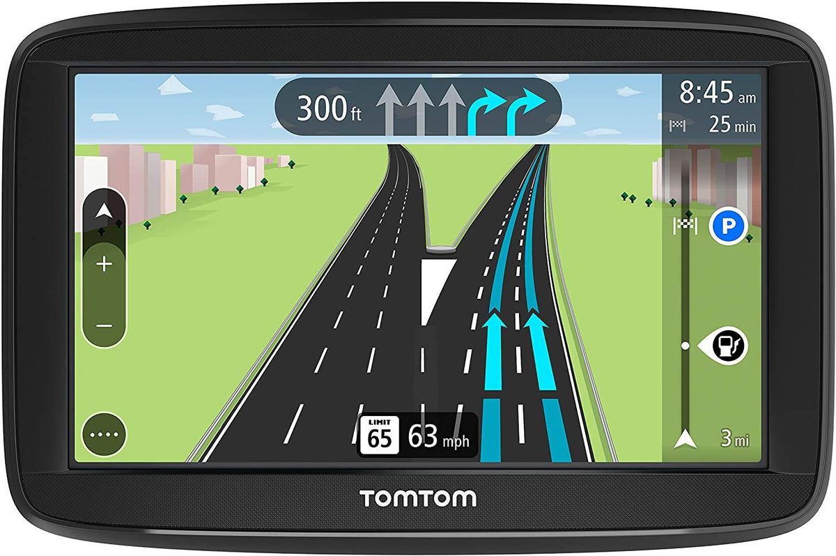 Tomtom Via 1625Tm 6 Inch Gps Navigation Device With Free Traffic, Free Maps Of North America, Advanced Lane Guidance And Spoken 