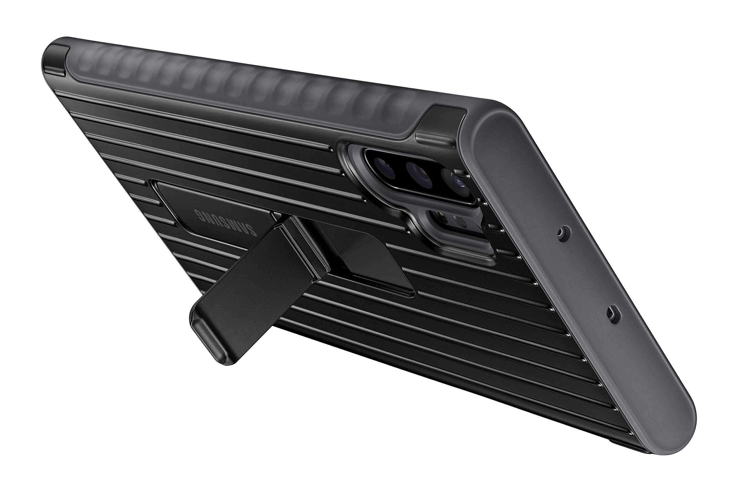 Samsung Galaxy Note10+ Case, Rugged Drop Protection Acrylic Cover   Black (Us Version With Warranty)