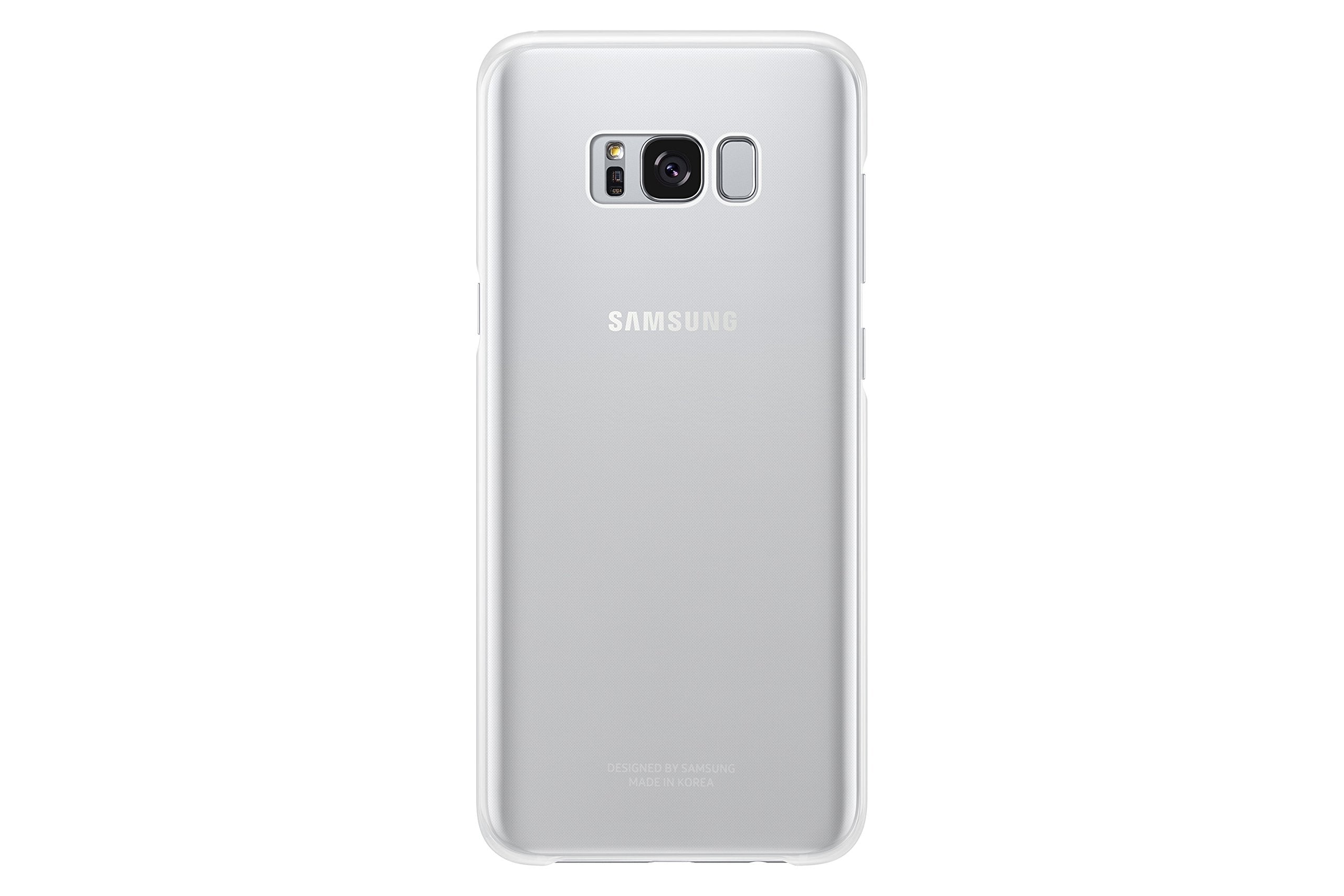 Samsung Galaxy S8+ Clear Protective Cover, Silver