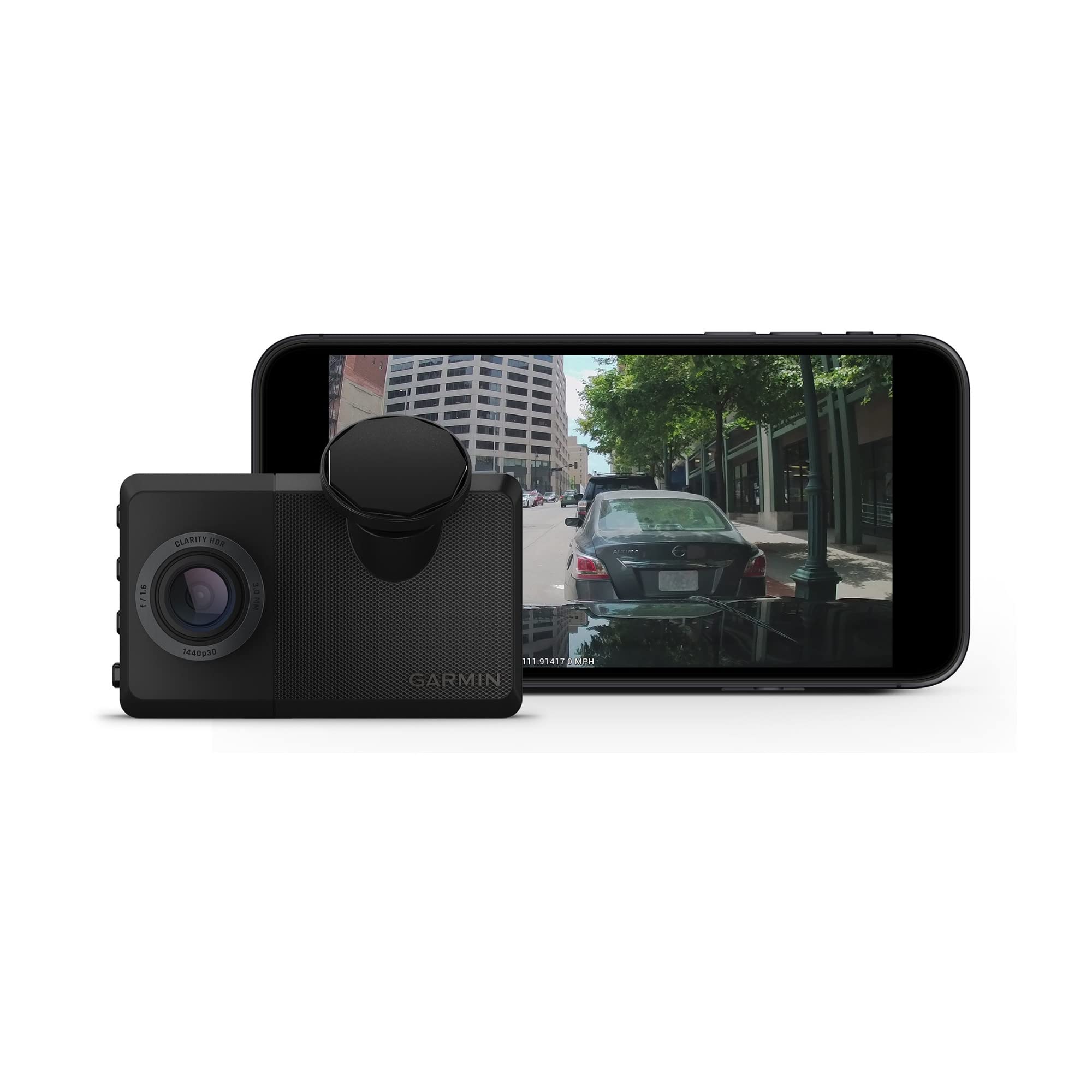 Garmin Dash Cam Live, 24/7 Live View, Always Connected Dash Cam