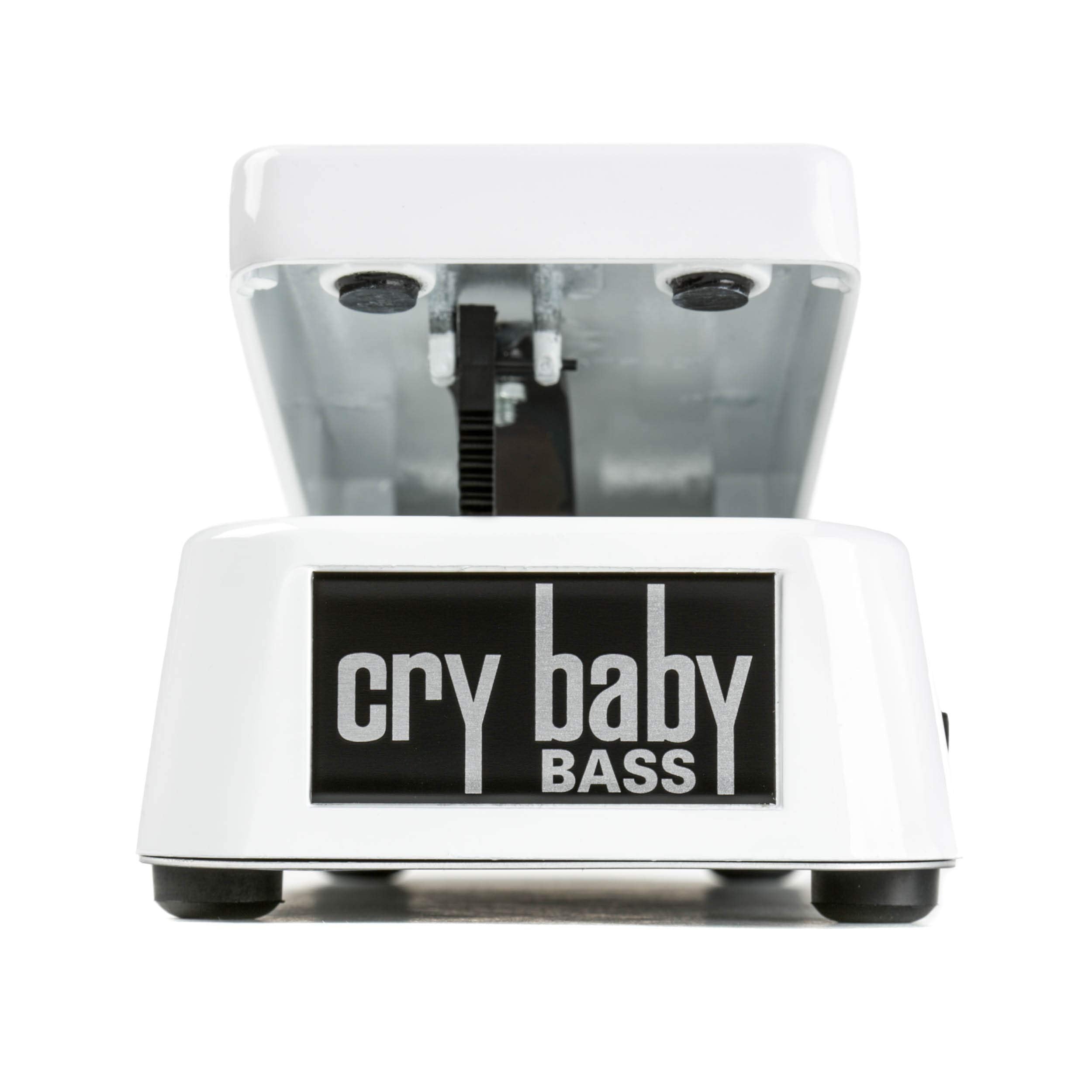 Jim Dunlop 105Q Cry Baby Bass Wah Guitar Effects Pedal, White