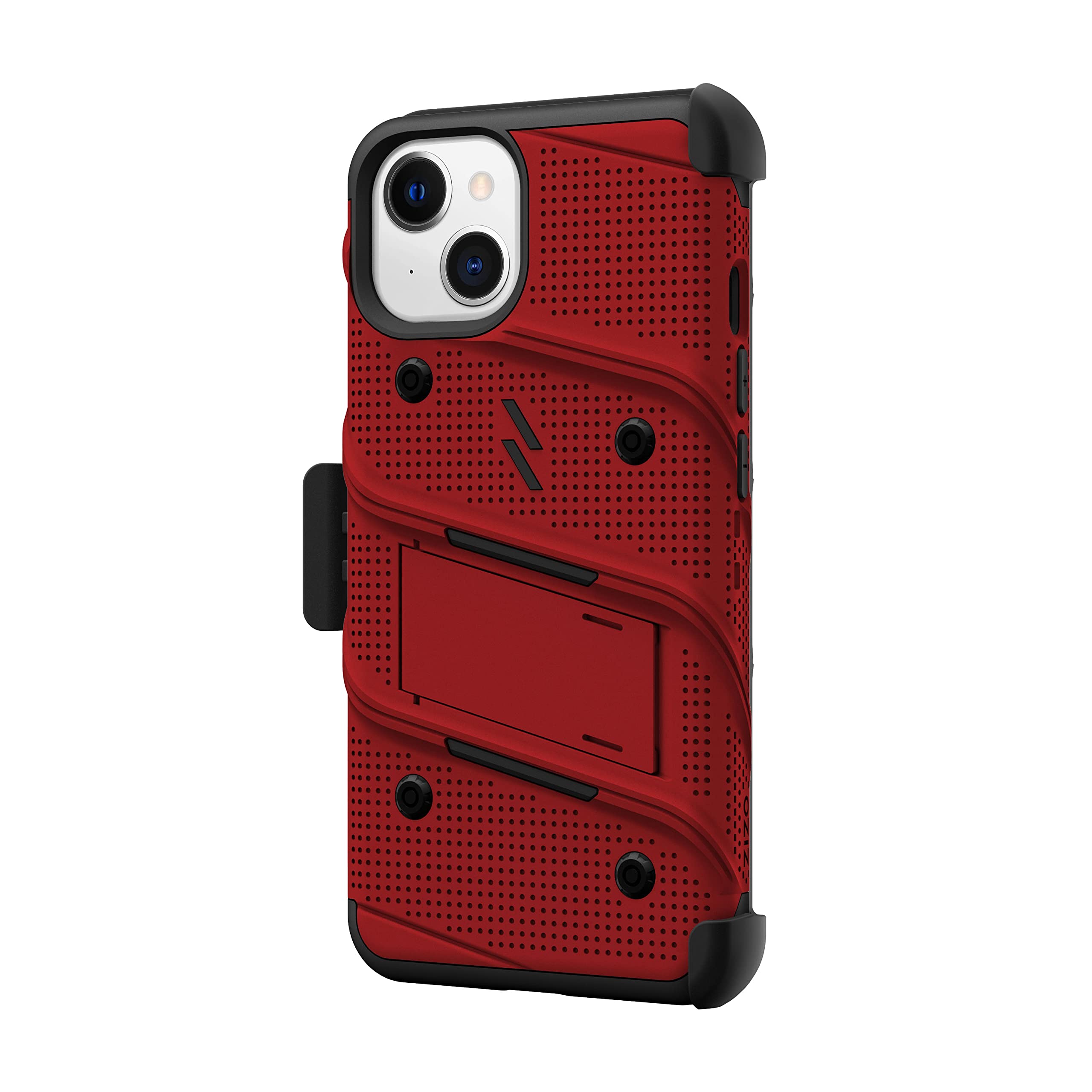 Zizo Bolt Bundle Iphone 13 Case - Red
