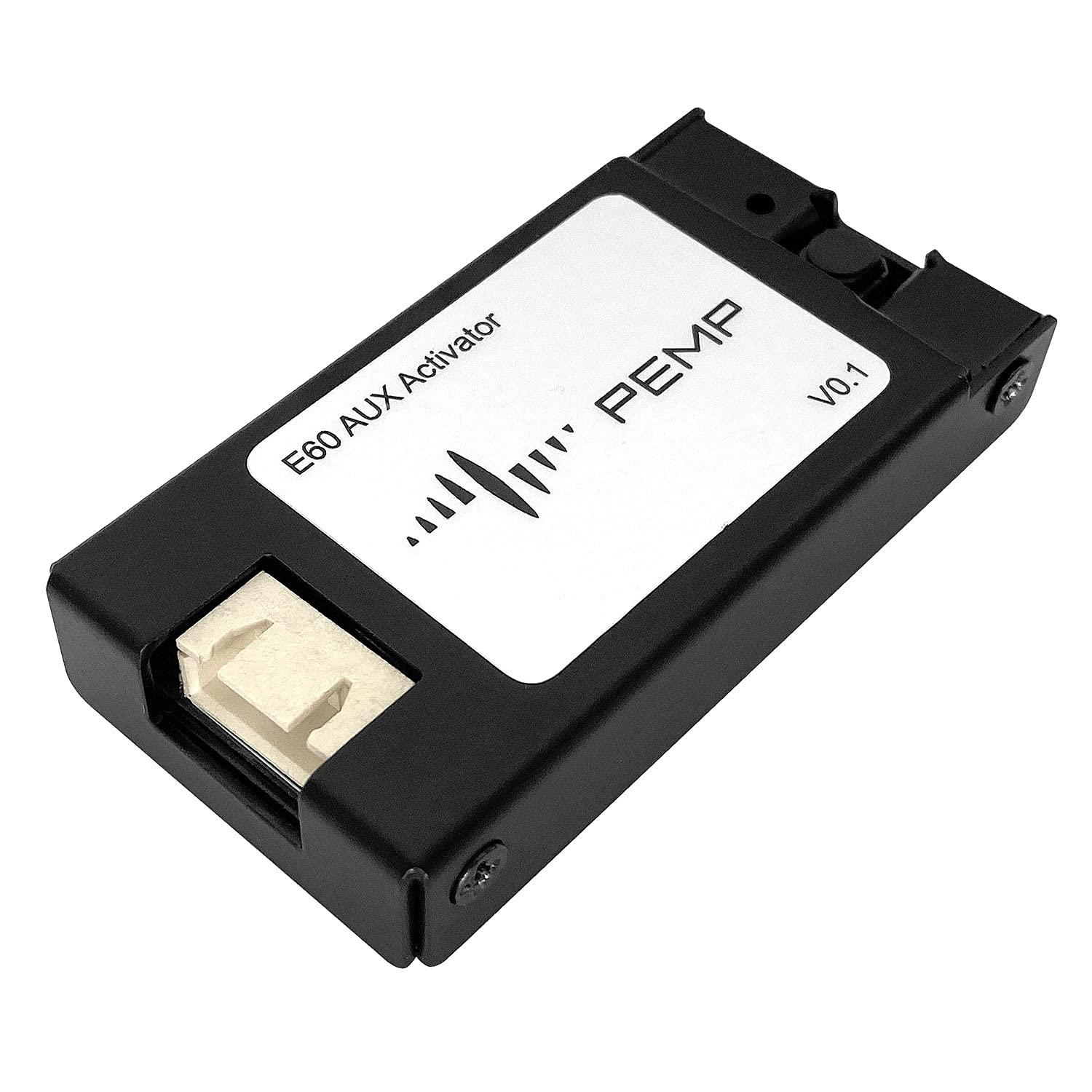 PEMP E60 Aux Activator Adapter Open the Aux Audio of the Original Car for BMW E60 E61 E63 E64 CCC 2003-2010 (Note the Step 4)
