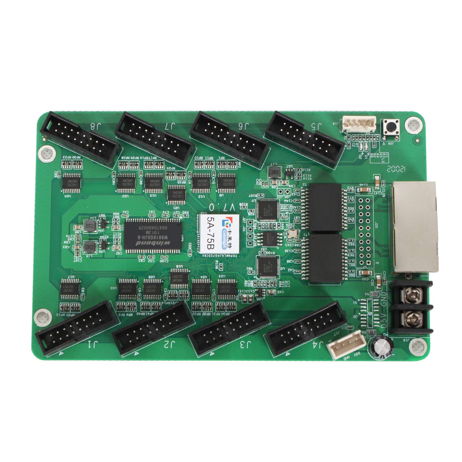 Colorlight 5A 75B Receiving Card Led Display Synchronous Control Card(V8.0 Version) With Software Configuration Instruction