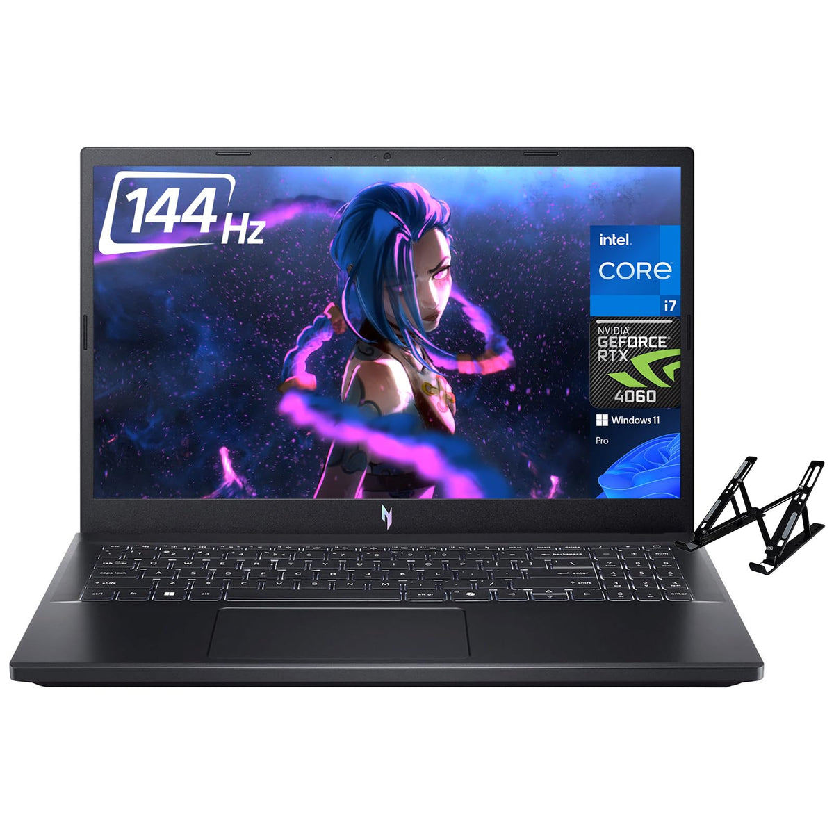 Acer 2024 Newest Nitro V Gaming Laptop, 15.6'' 144Hz Fhd Display, Intel 10 Core I7 13620H, Nvidia Geforce Rtx 4060, 32Gb Ddr5, 1