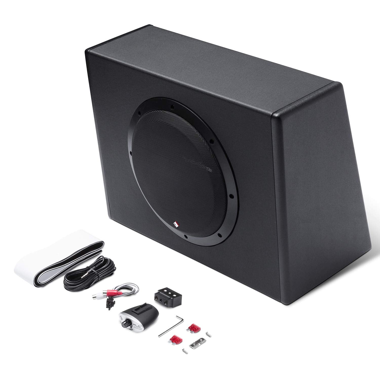 Rockford Fosgate Punch P300 10 Single 10' 300 Watt Amplified Subwoofer & Enclosure   Black
