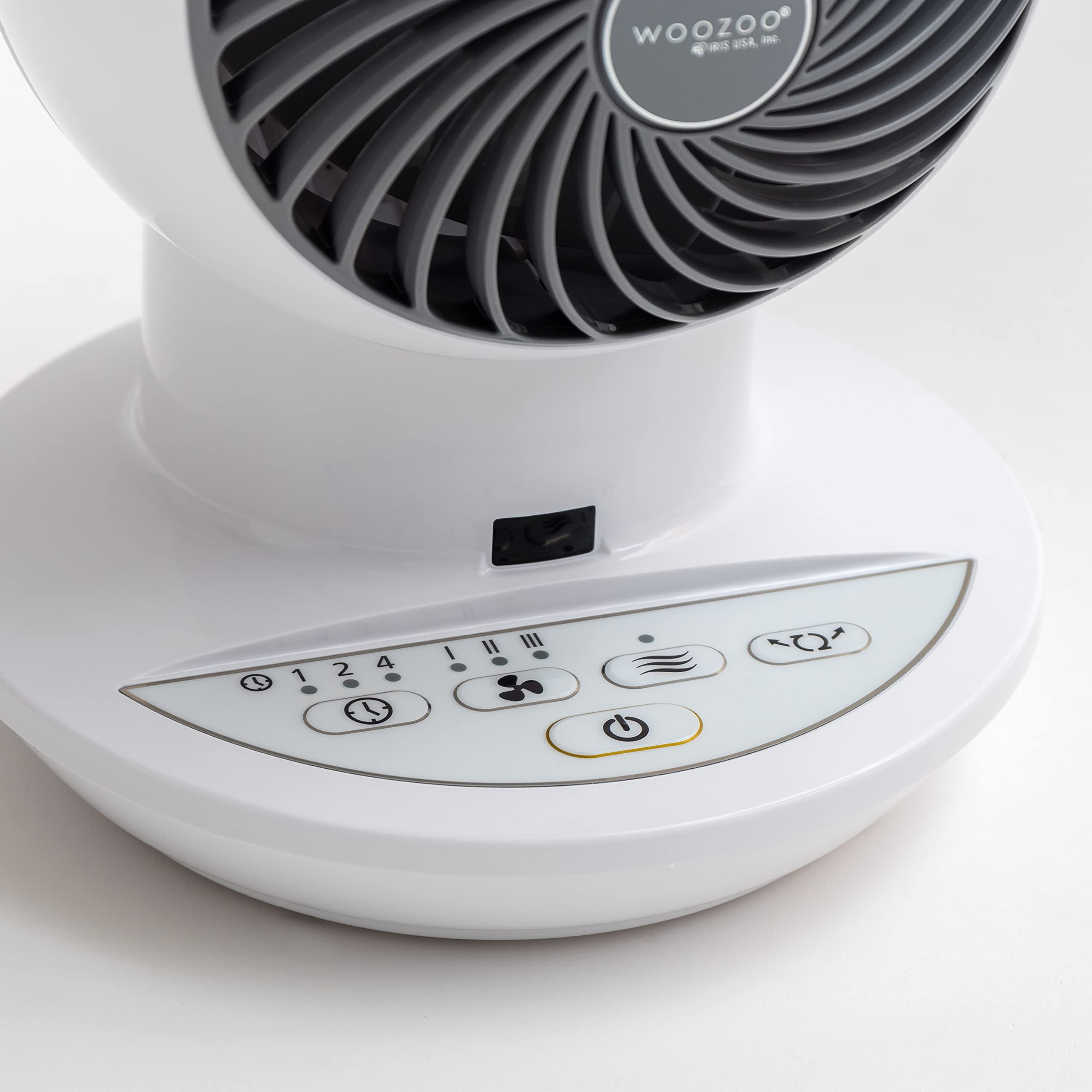 Iris Usa Woozoo Oscillating Fan, Vortex Fan, Remote Equipped 4 In 1 Fan W/ Timer/ Multi Oscillation/ Air Circulator/ 3 Speed Set