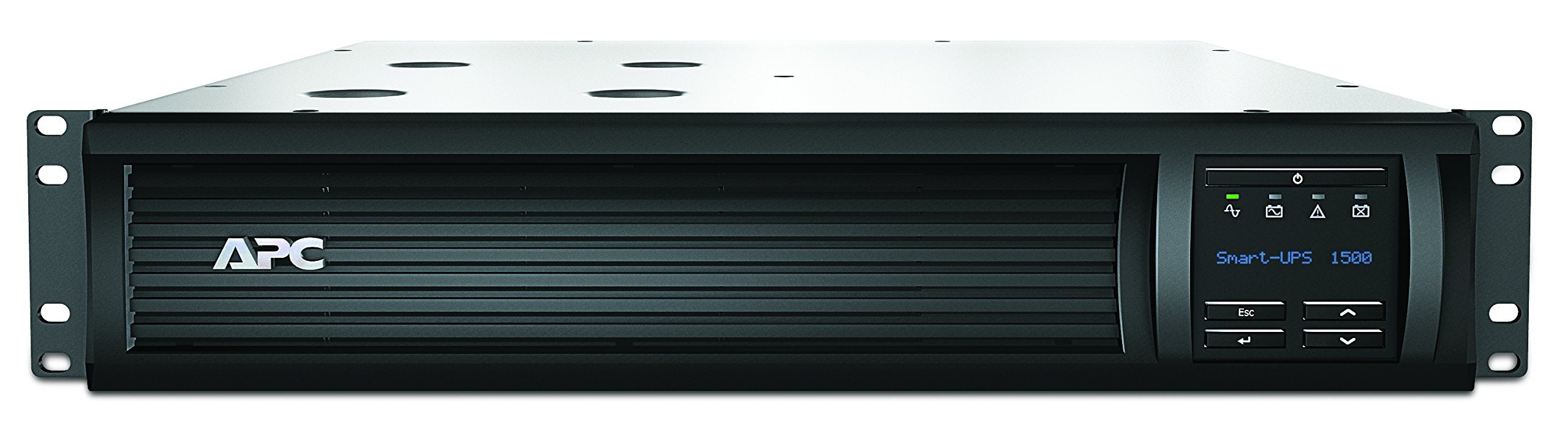 APC SMT1500R2X122 UPS, Rack-Mountable, Black