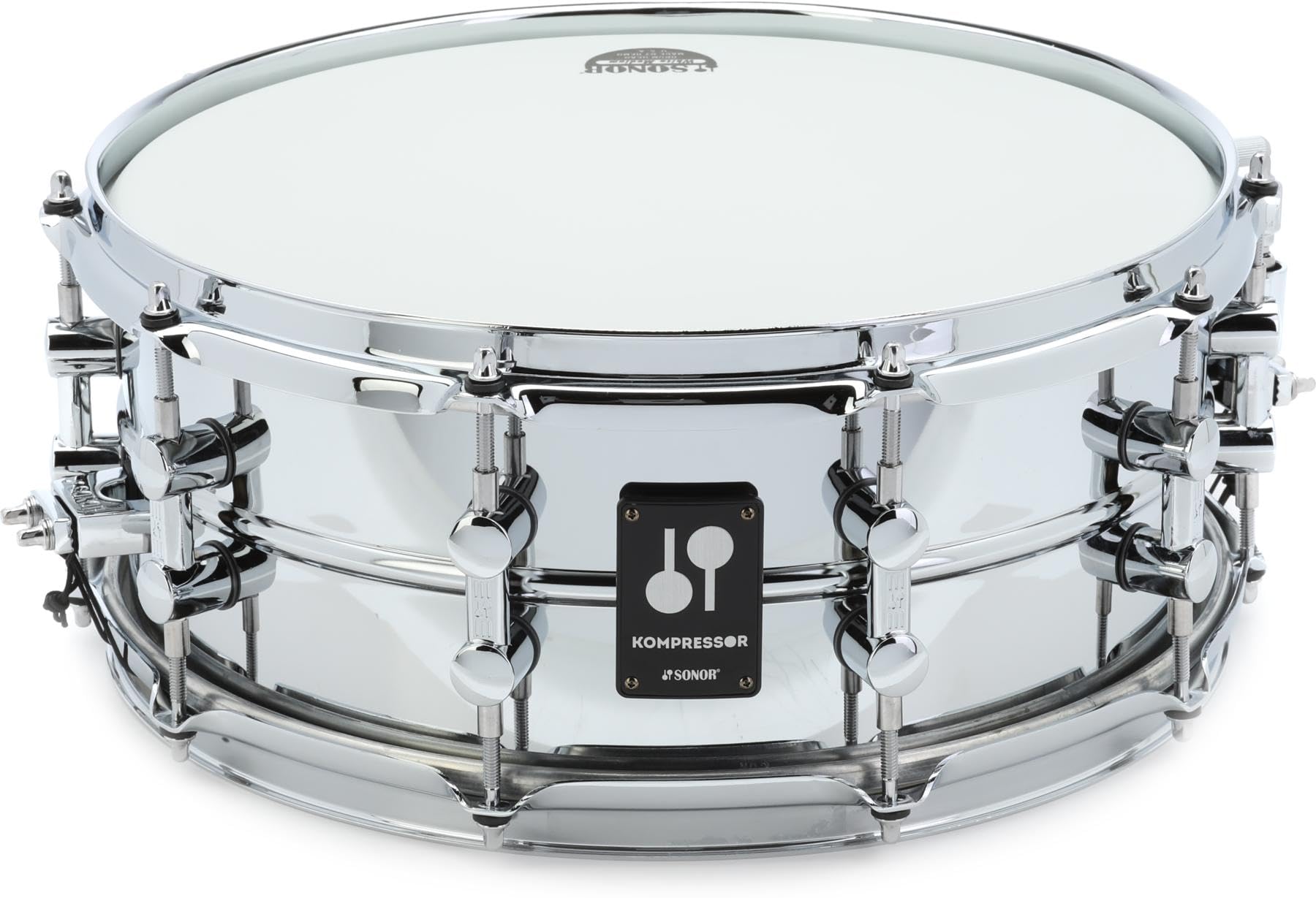 Sonor Kompressor Snare Drum 14 X 5.75inch Steel, Chrome (Ks140575Sds)