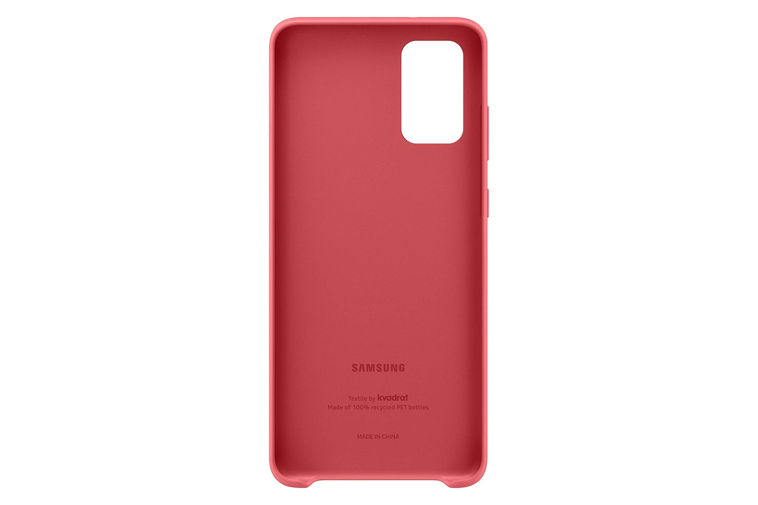 Samsung Original Galaxy S20+ 5G Kvadrat Recycled Polyester Mobile Phone Cover/Smartphone Case - Red