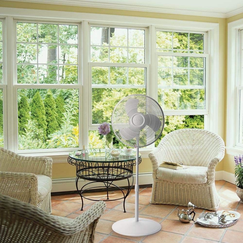 Pedestal Fan Oscil 16Wht